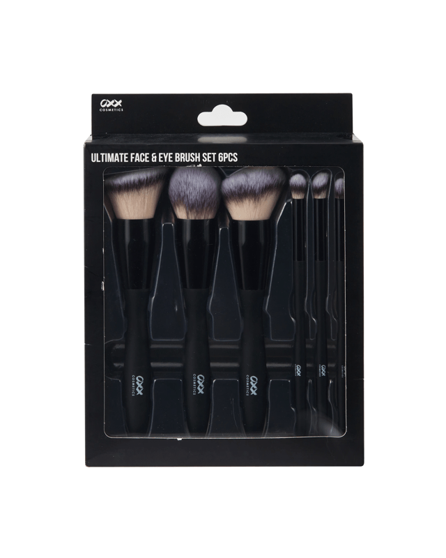 OXX Cosmetics 6 Piece Ultimate Face and Eye Brush