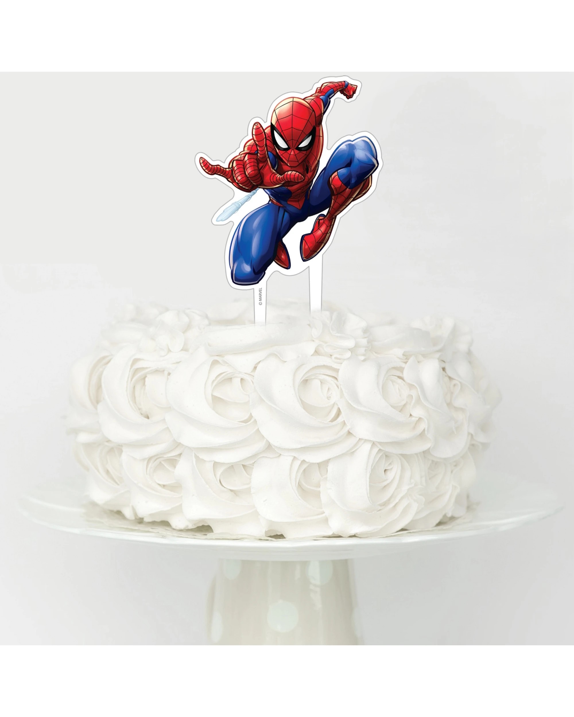 2 Marvel Spiderman Acrylic Cake Topper, 2 of 2
