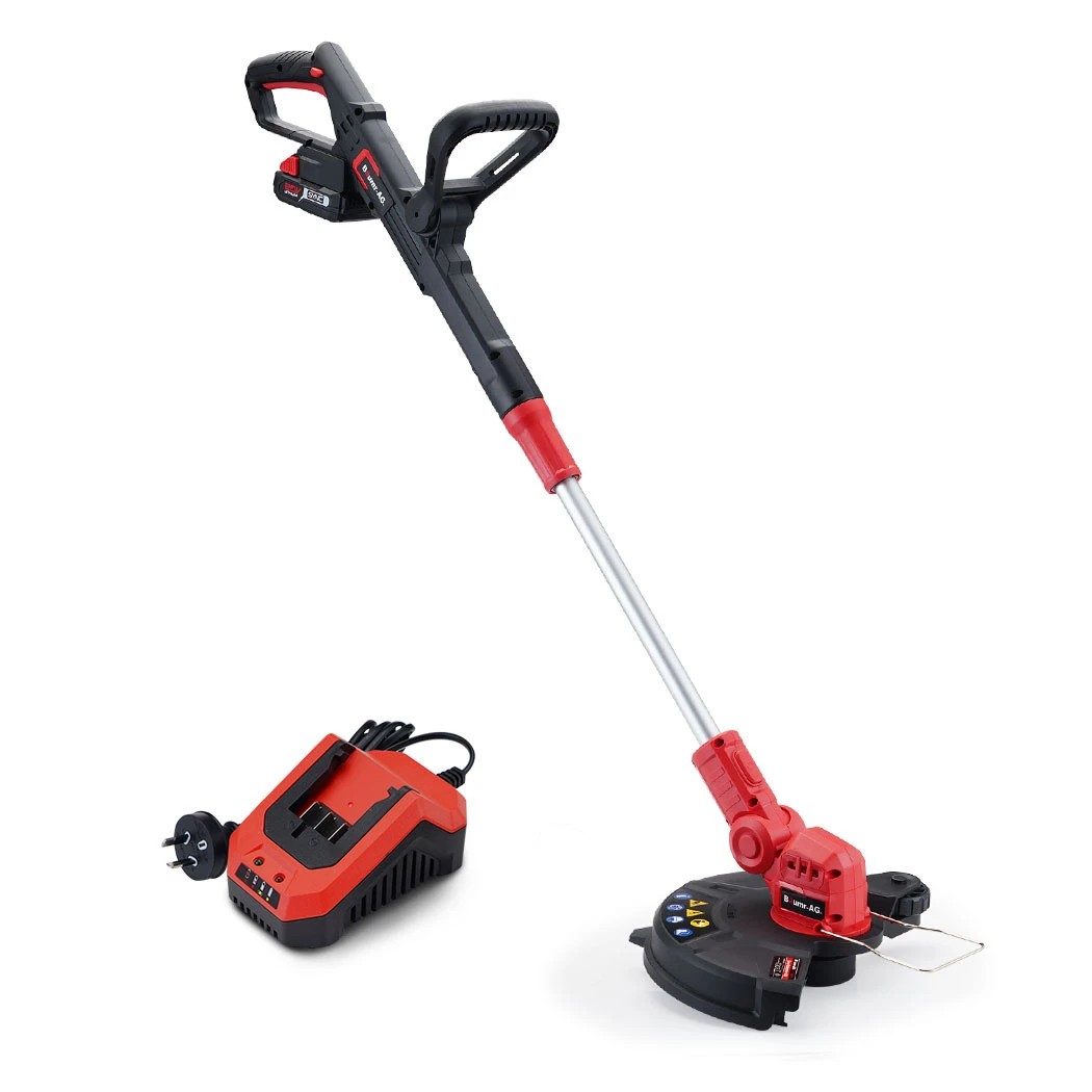 1 Baumr-AG 20V Cordless Line Trimmer Whipper Snipper Electric Garden Tool, 2.0Ah Lithium Battery Charger, 1 of 1