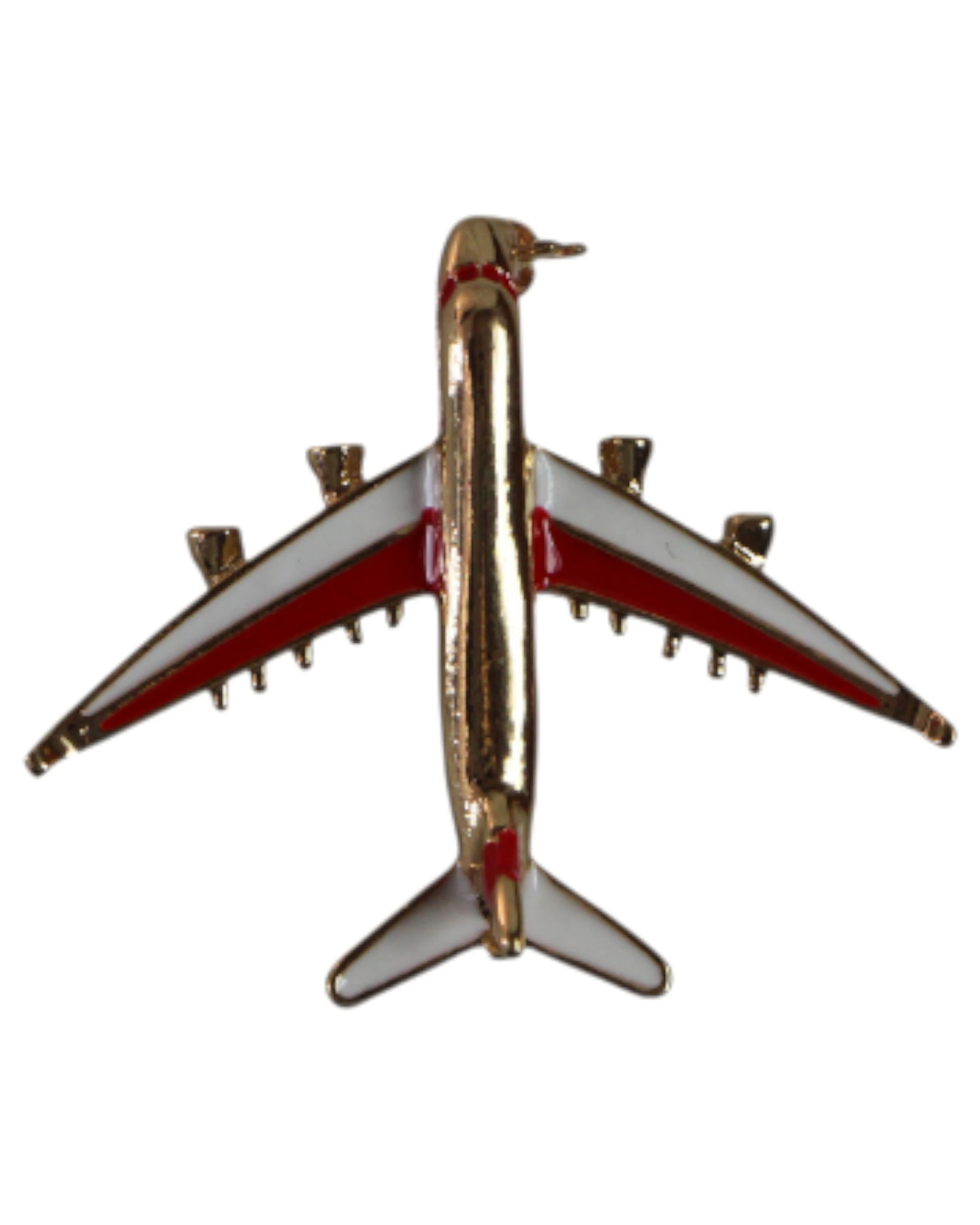1 Zasel Gold Airplane Brooch Blazer Shirt Pin - Multi, 1 of 4