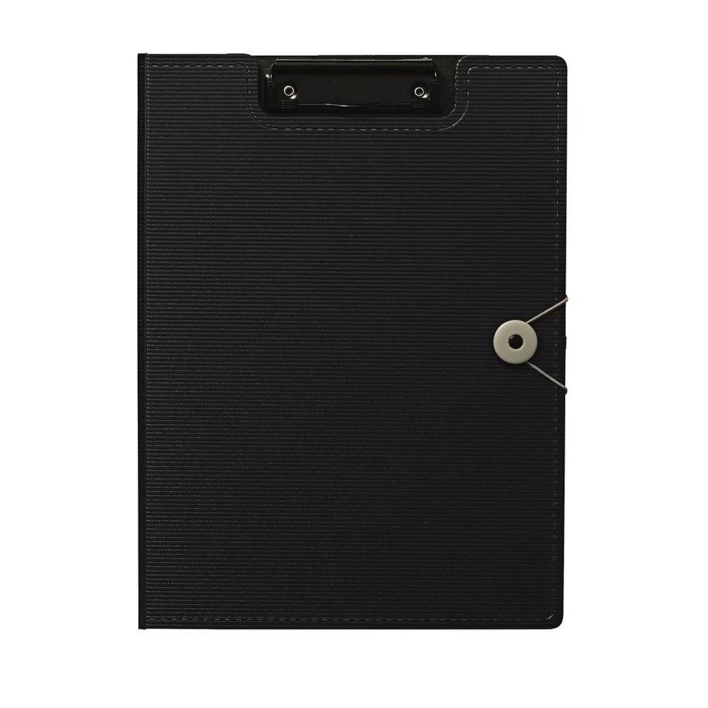 2 J.Burrows Foam Clipfolder A4 Navy, 2 of 2