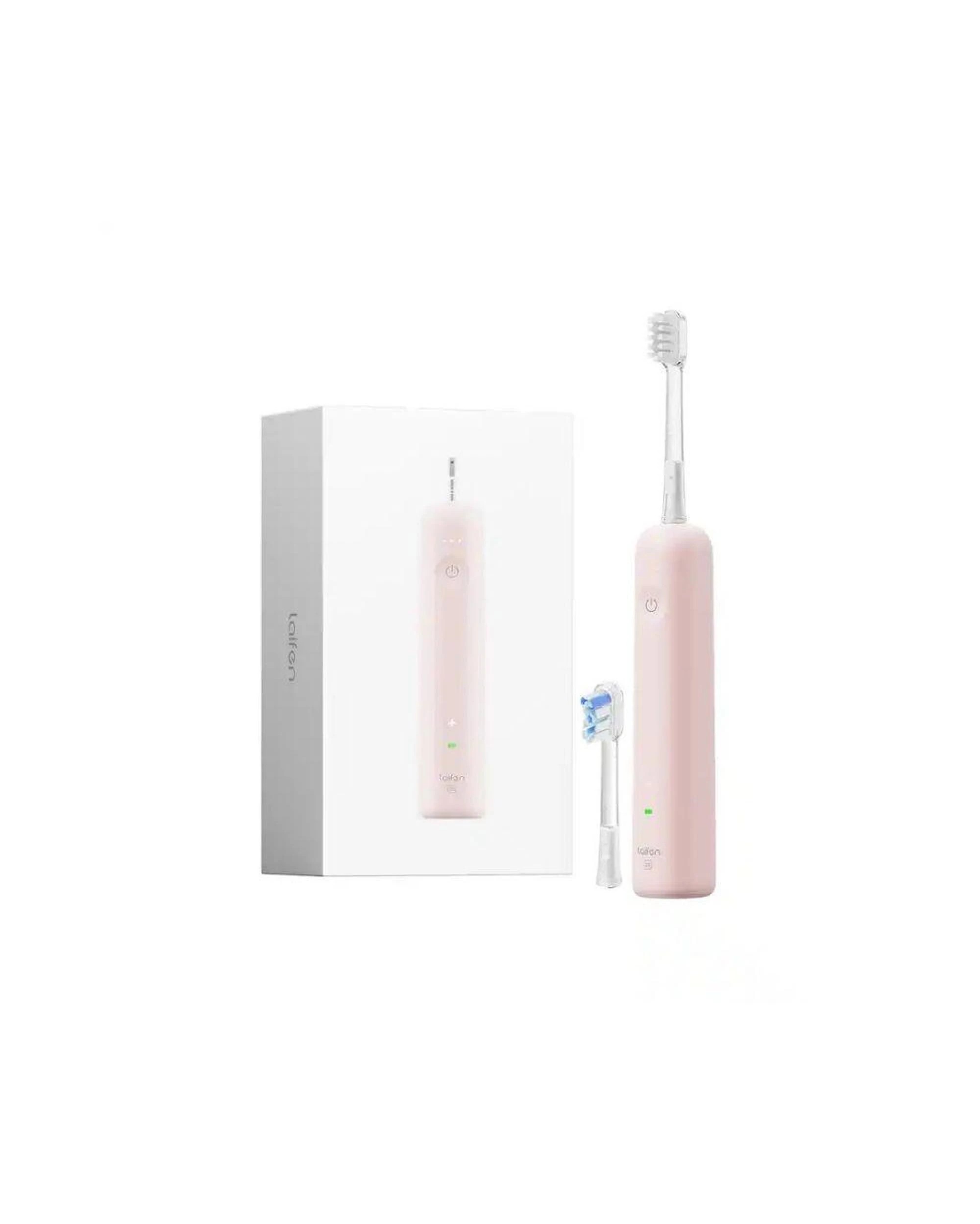 1 Laifen Wave SE Sonic Toothbrush Pink with 2 Brush Heads, 1 of 3