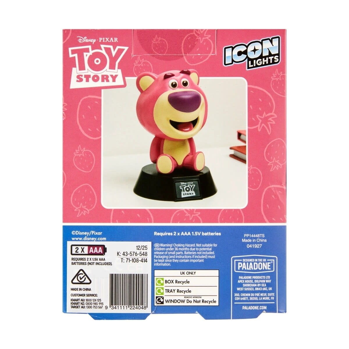 8 Disney Pixar Toy Story Lotso Huggin Bear Icon Light, 8 of 8