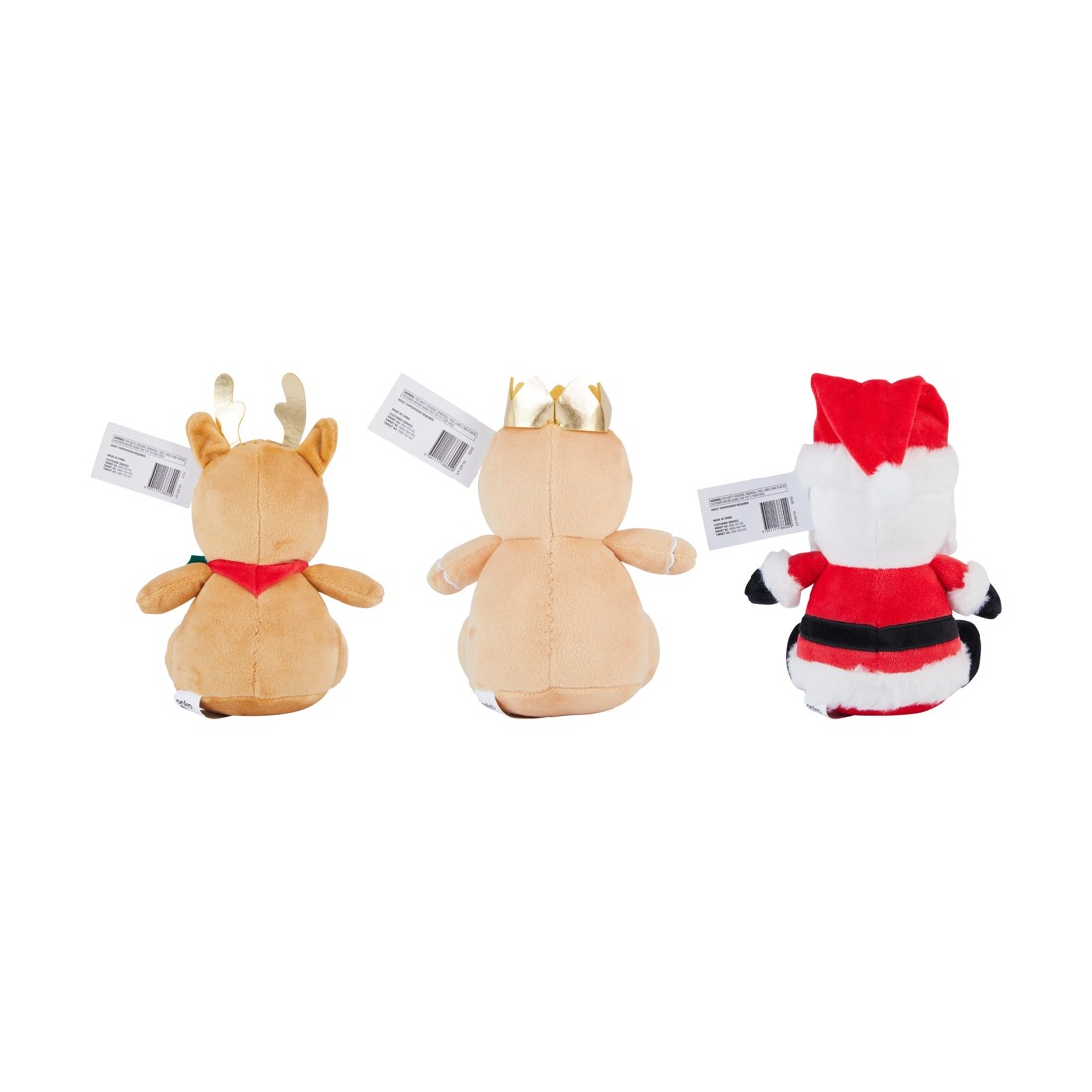 4 Christmas Mini Plush - Assorted, 4 of 4
