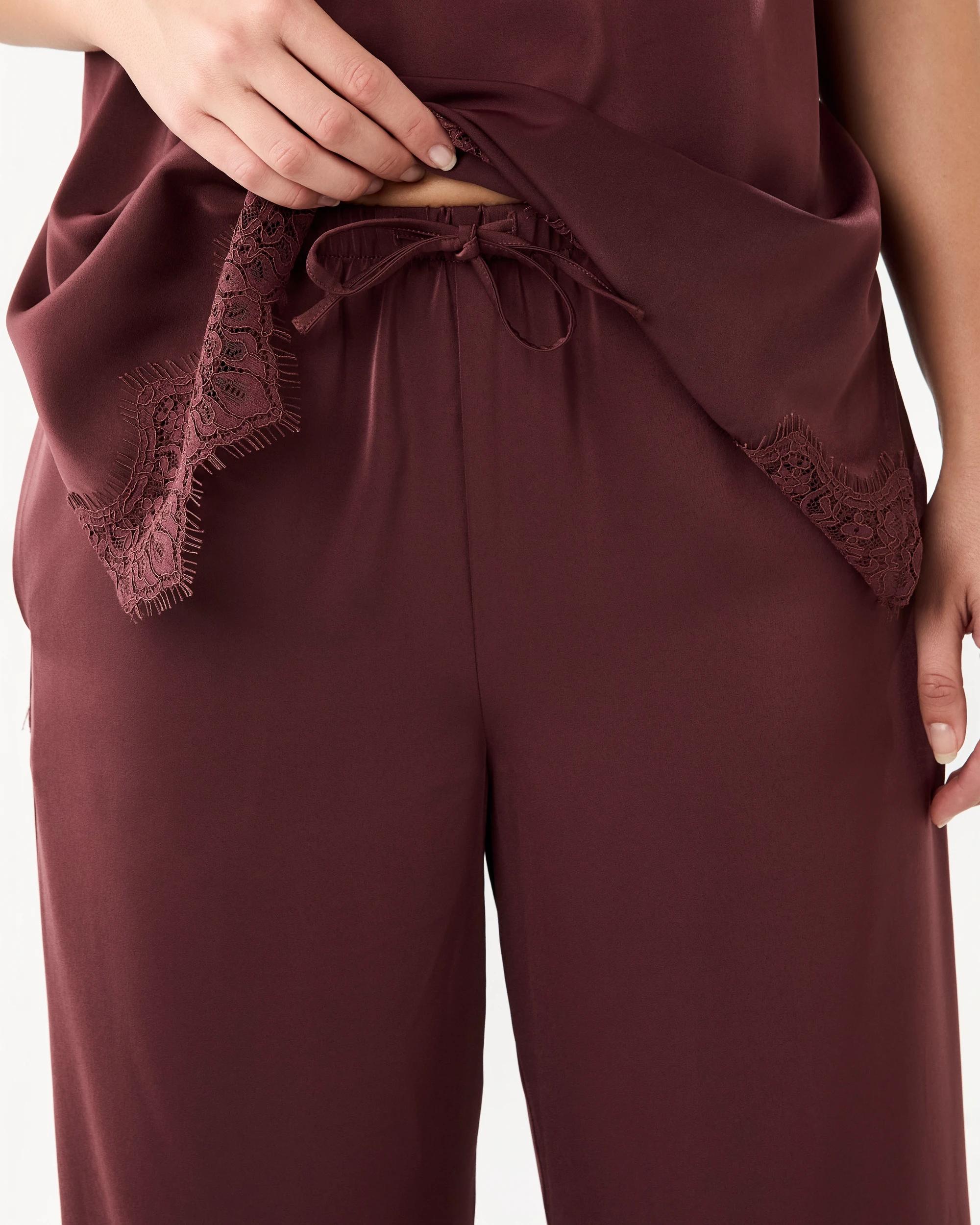 5 Satin Pants Cherry, 5 of 8