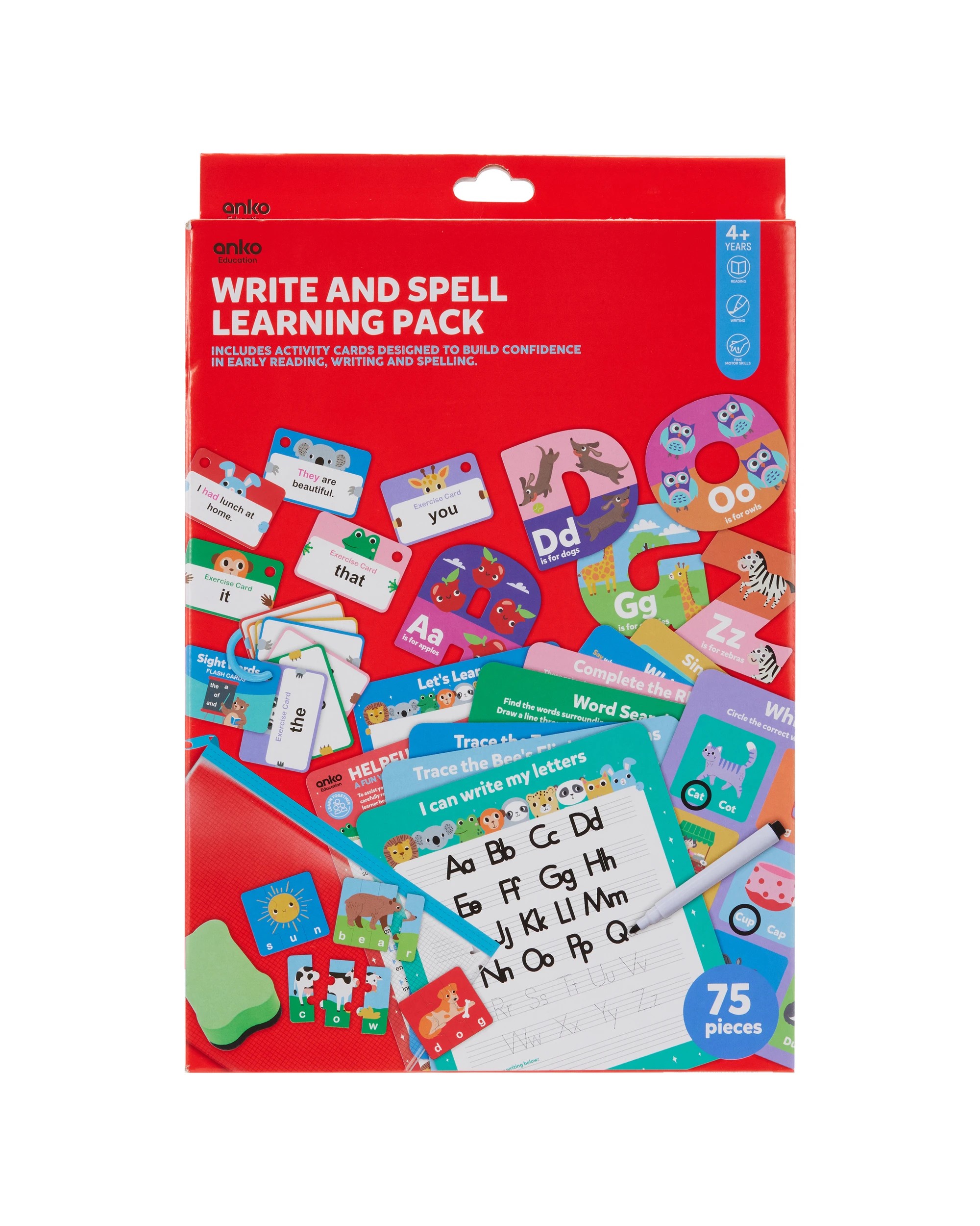 1 75 Piece Write and Spell Learning Pack, 1 of 9