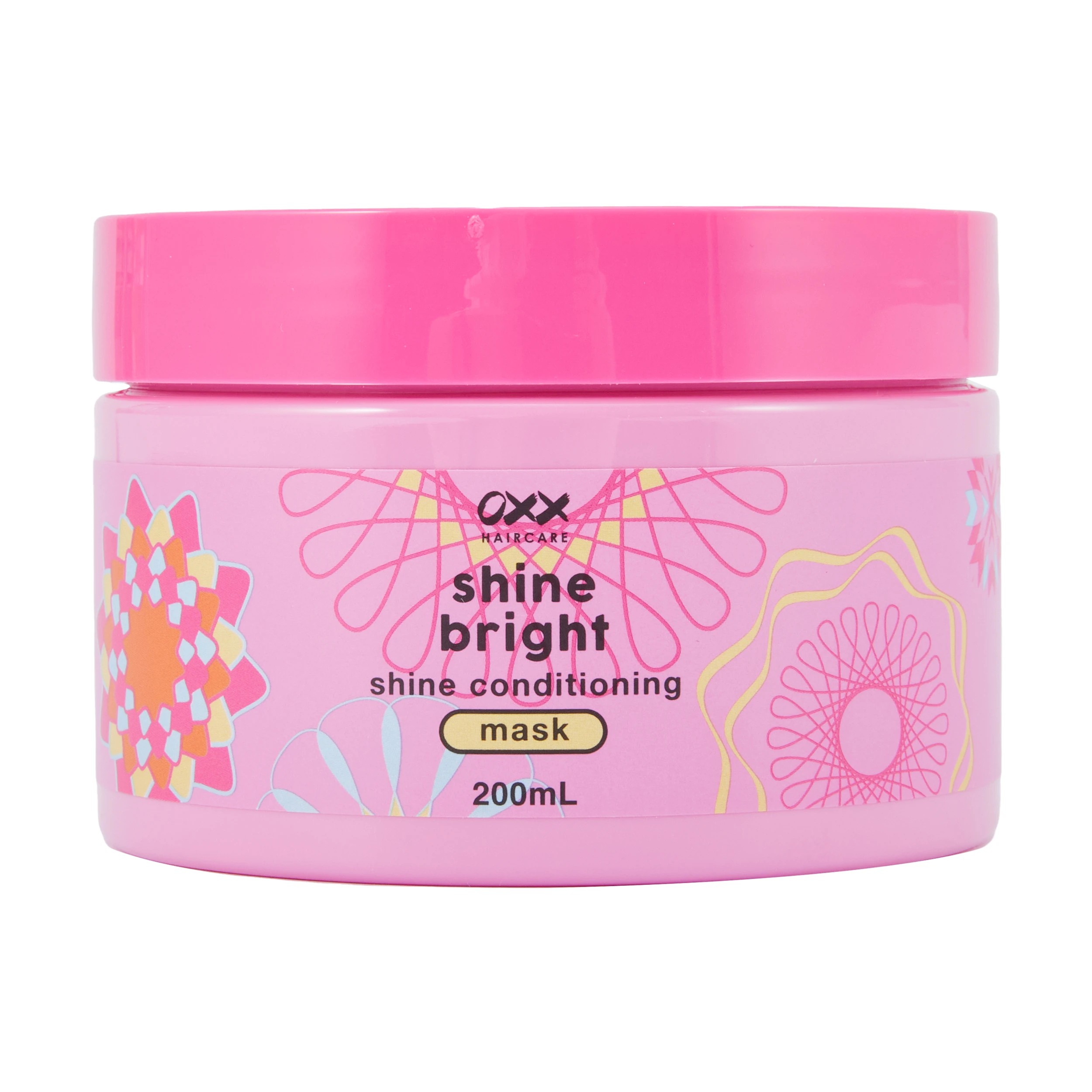 1 OXX Haircare Shine Bright Shine Conditioning Mask 200ml - Vanilla and Violet Scented, 1 of 2