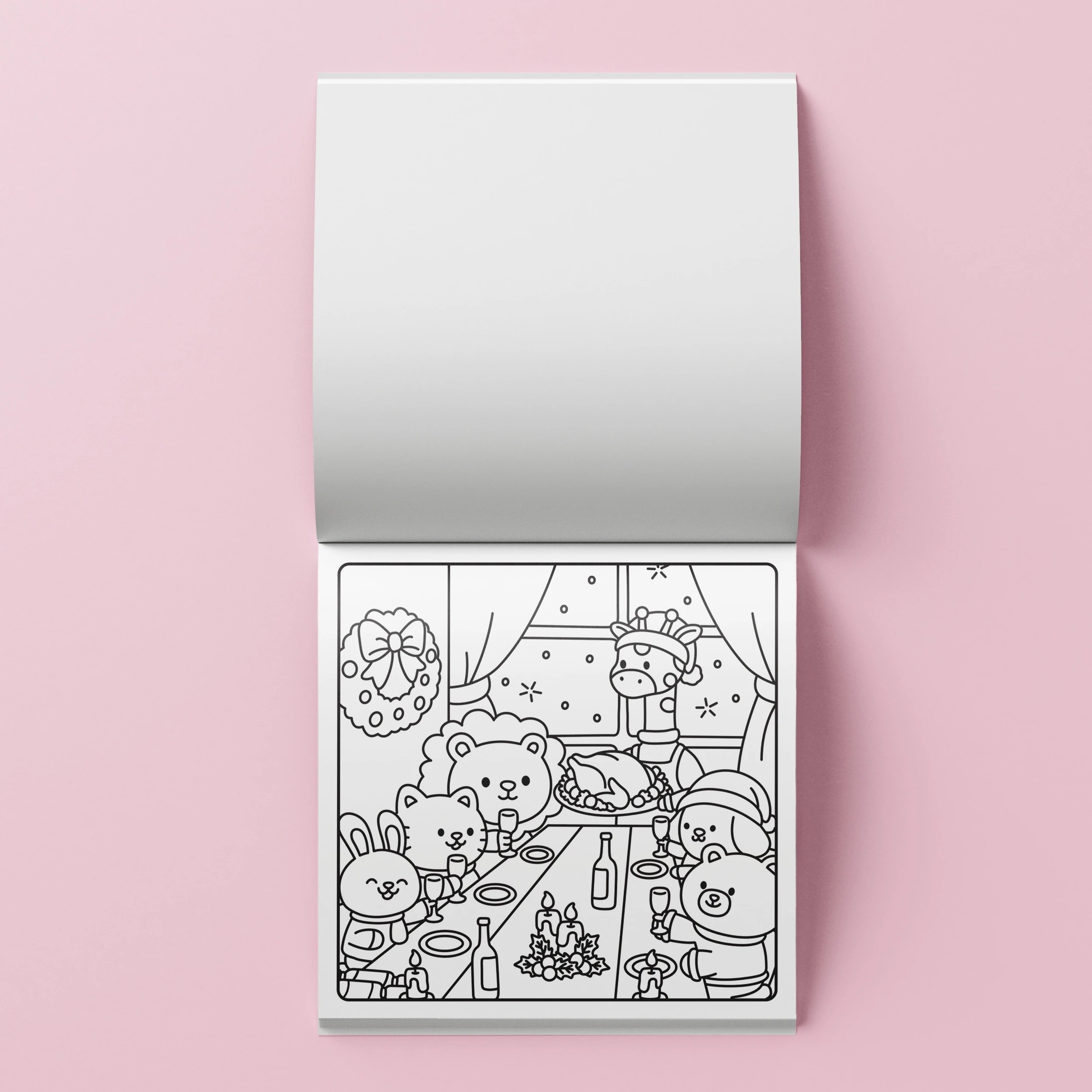 5 Art Maker Cosy Colouring Art Kit: Naughty or Nice - Book, 5 of 5