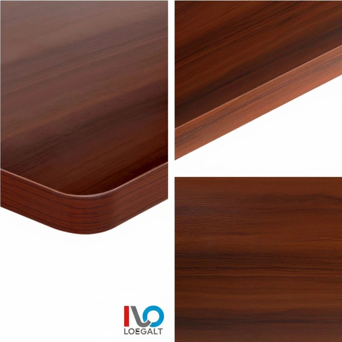 5 Artiss Standing Desk Motorised Dual Motor 140CM Walnut - Brown, 5 of 7