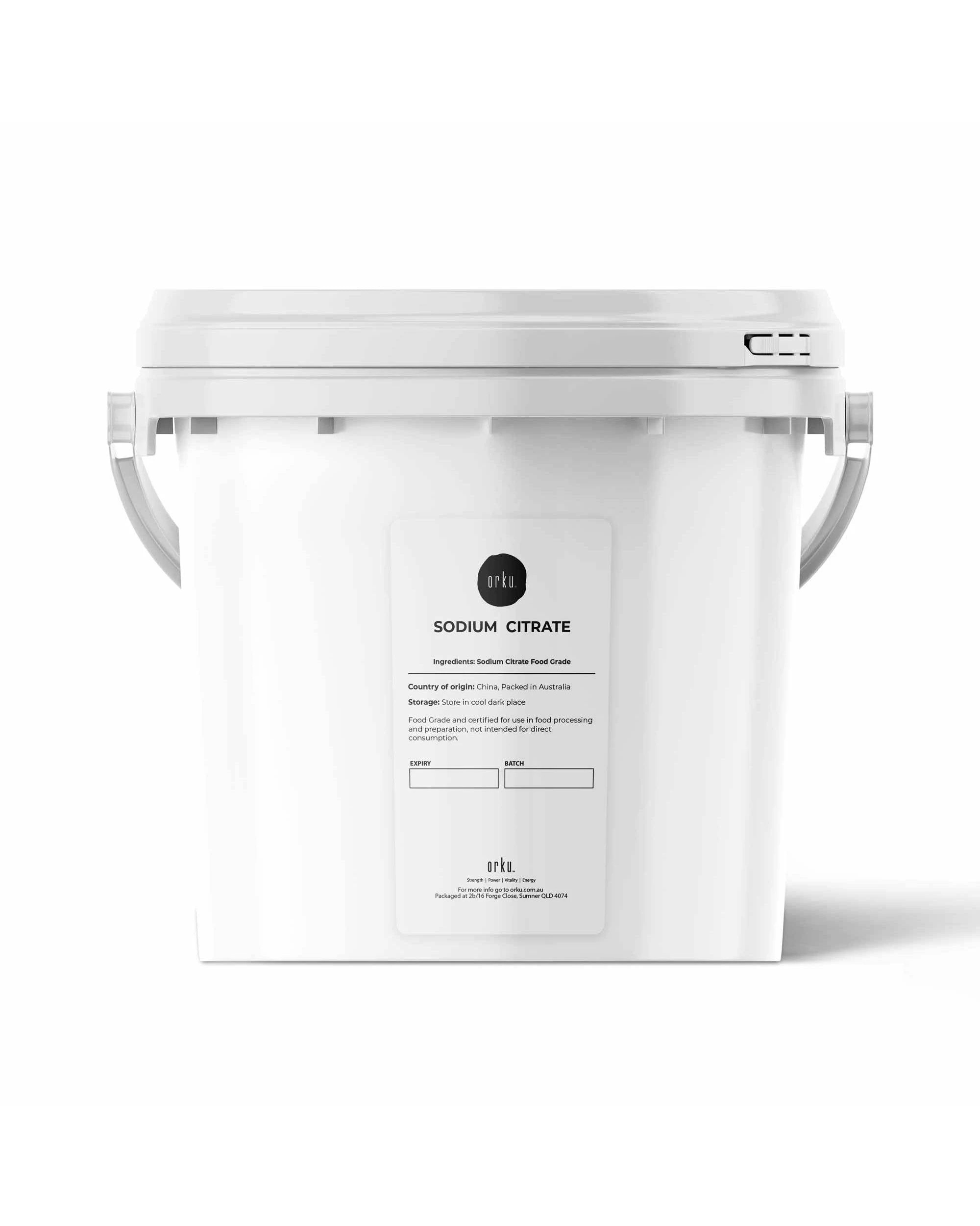 1 Orku 5Kg Sodium Citrate Powder Food Grade Trisodium Citrate Dihydrate Tub, 1 of 3