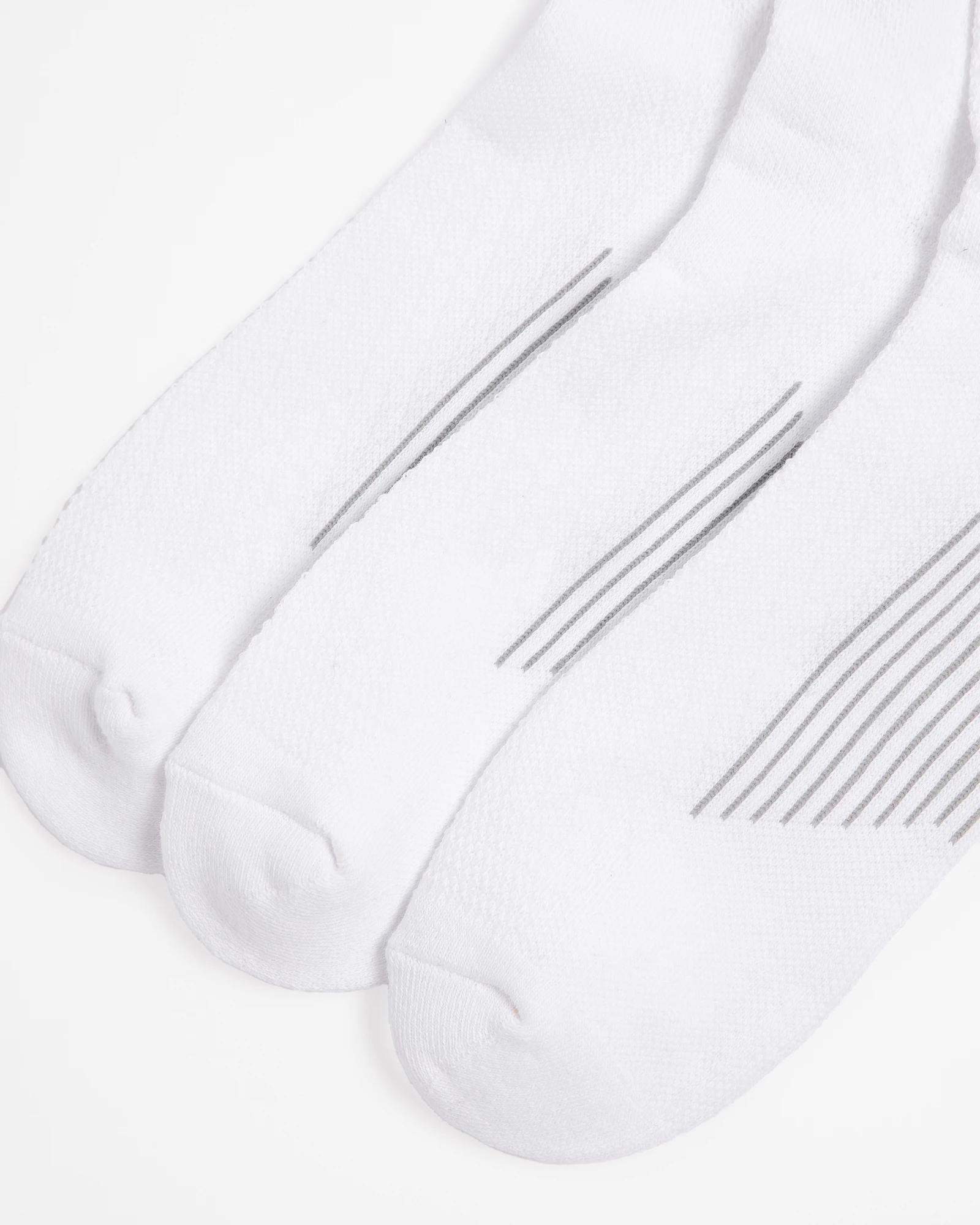 2 Australian Cotton Blend 3 Pack Performance Crew Socks - Maxx WHITE, 2 of 3
