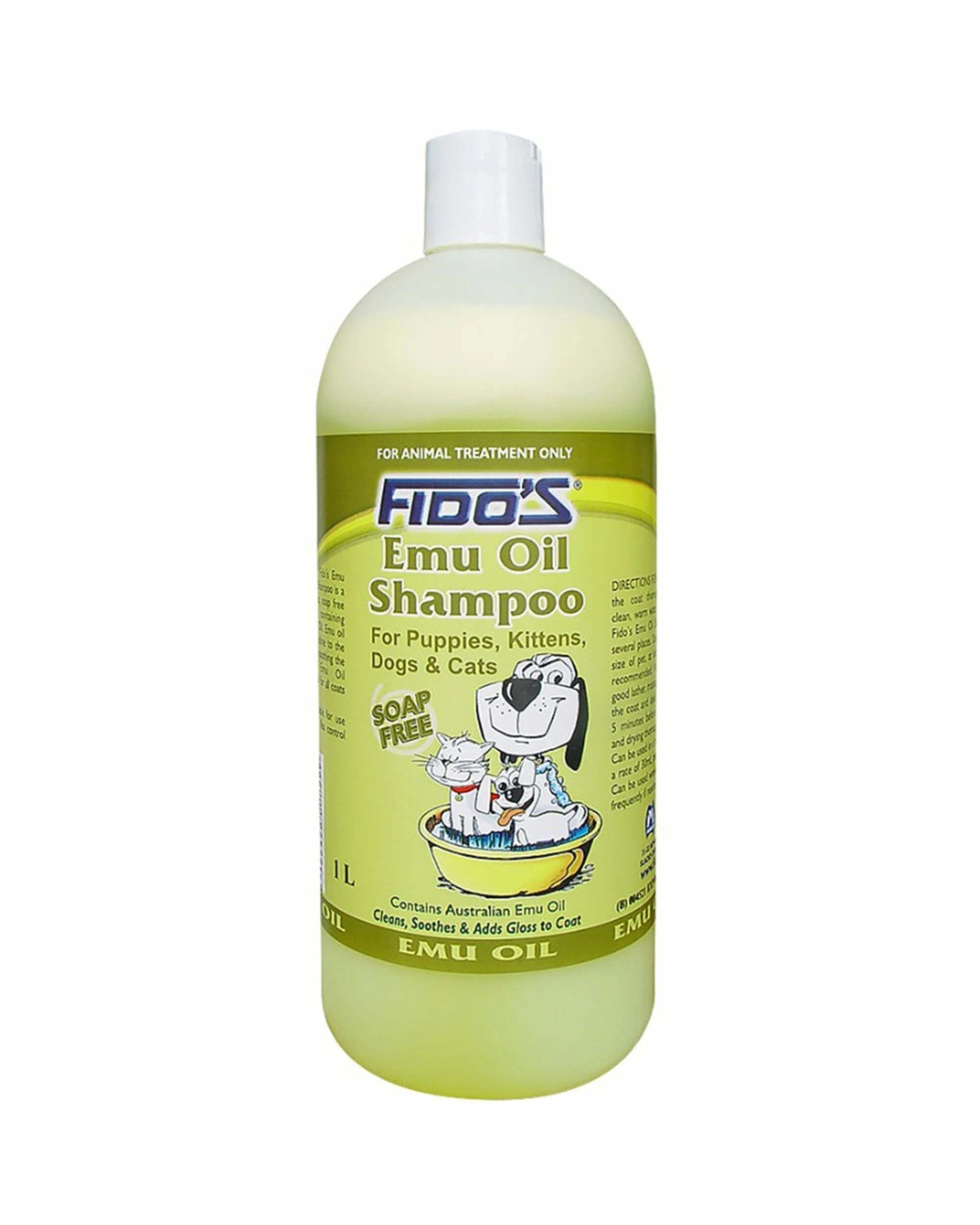 1 Fidos Emu Oil Shampoo 1L, 1 of 1