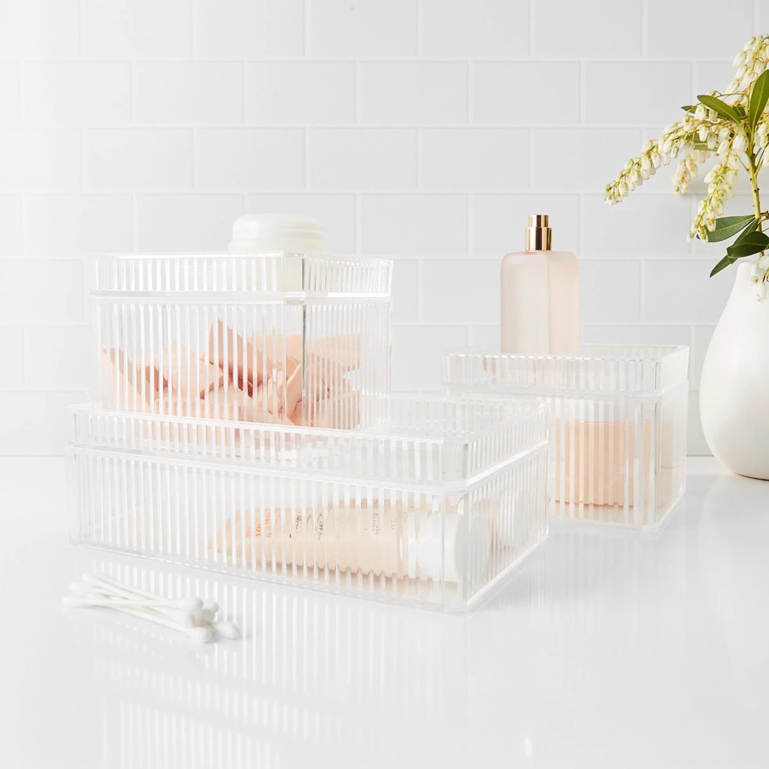 1 Set of 3 Linear Rectangle Organisers, 1 of 10