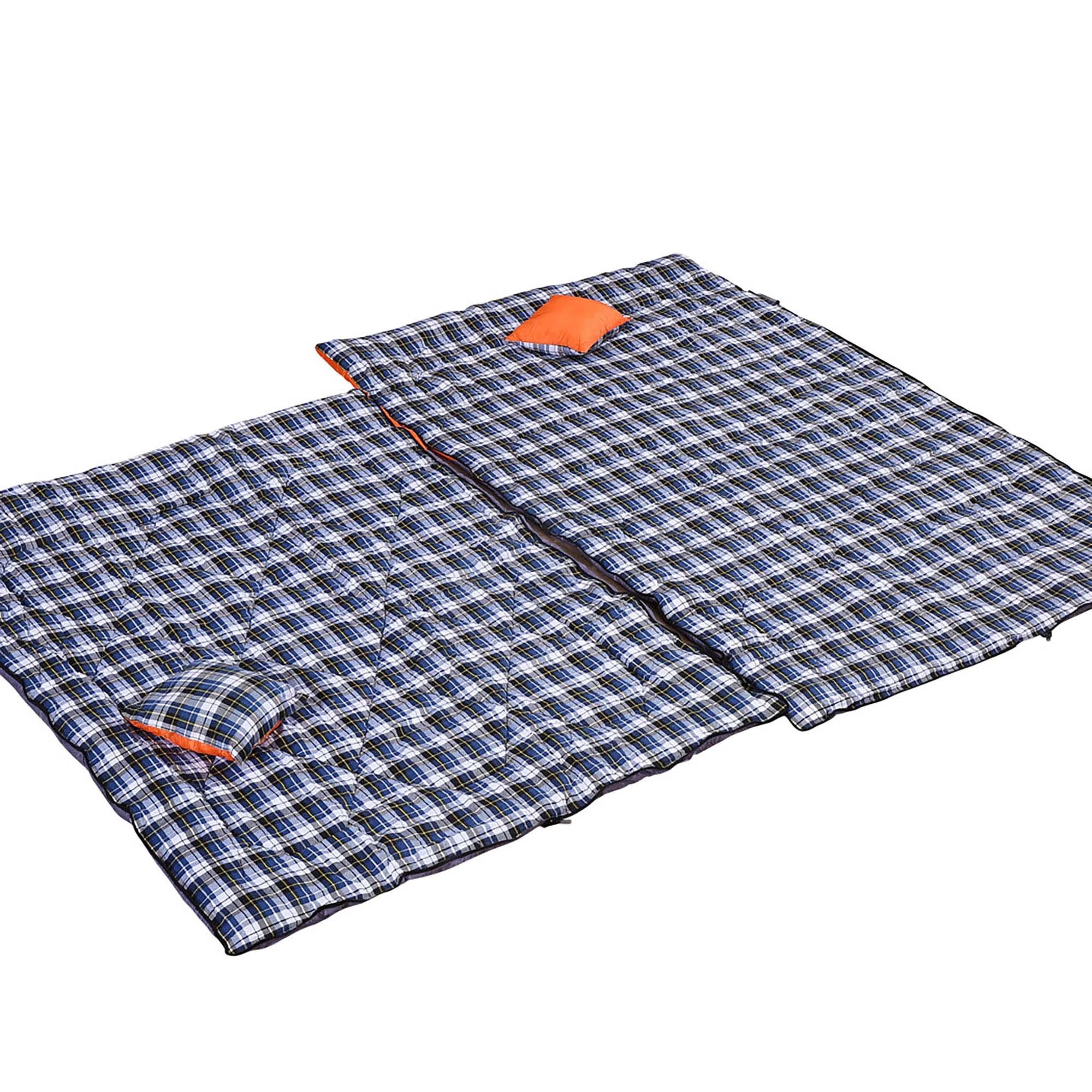 5 Mountview Double Sleeping Bag Bags Outdoor Camping Hiking Pillow -10℃ Thermal, 5 of 6