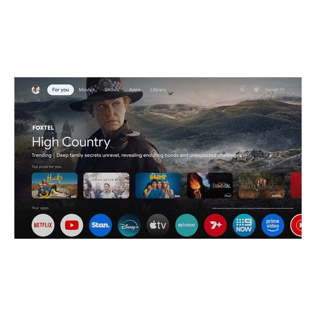 6 Blaupunkt HD Smart Projector with Google TV, 6 of 6