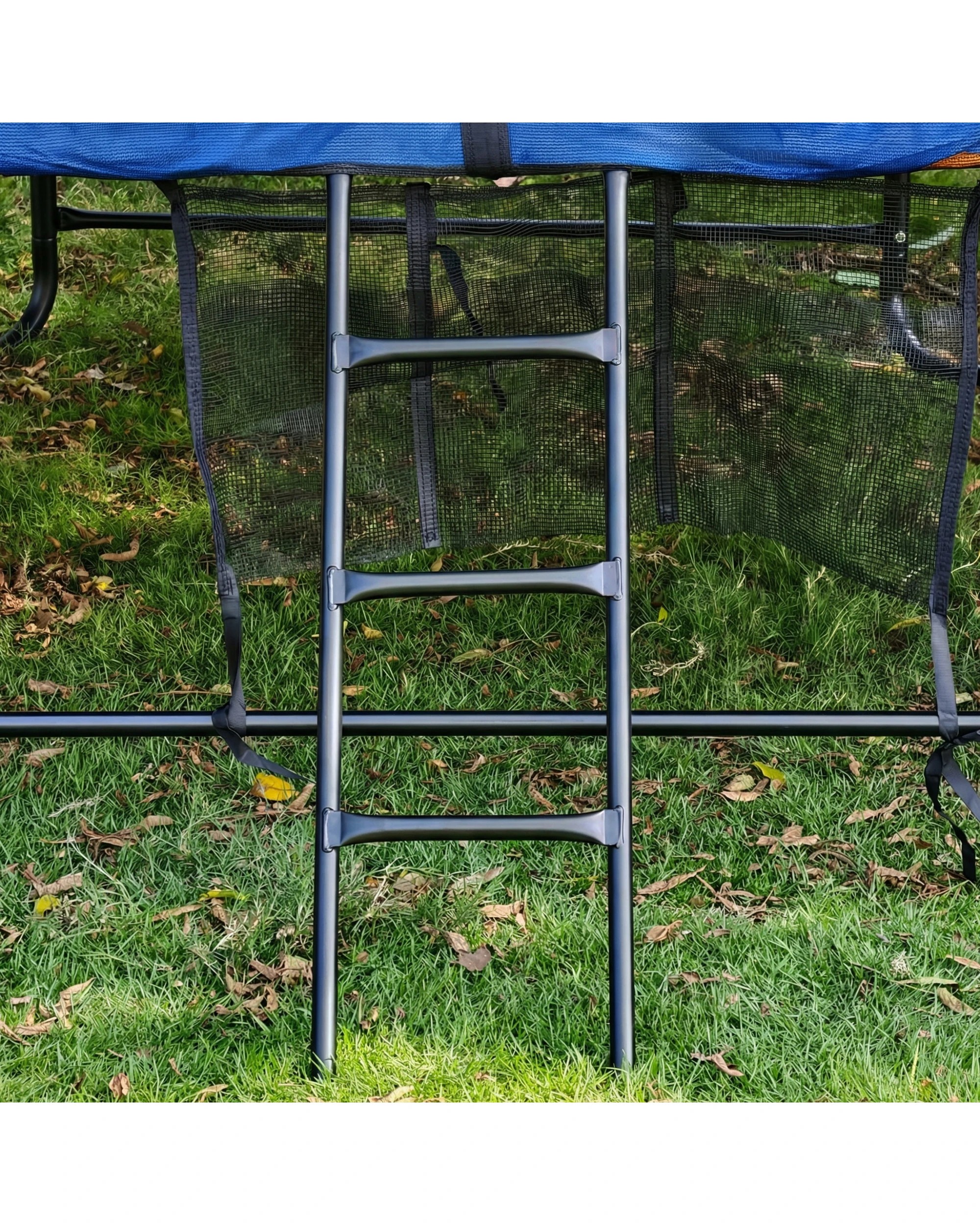 6 Kahuna Twister 12ft Springless Trampoline with Basketball Set - Green, 6 of 7
