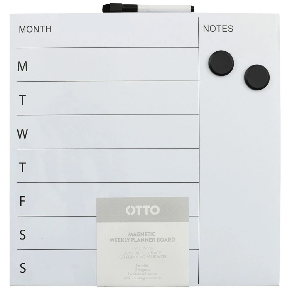 1 Otto Square Frameless Weekly Planner 356x356mm, 1 of 8