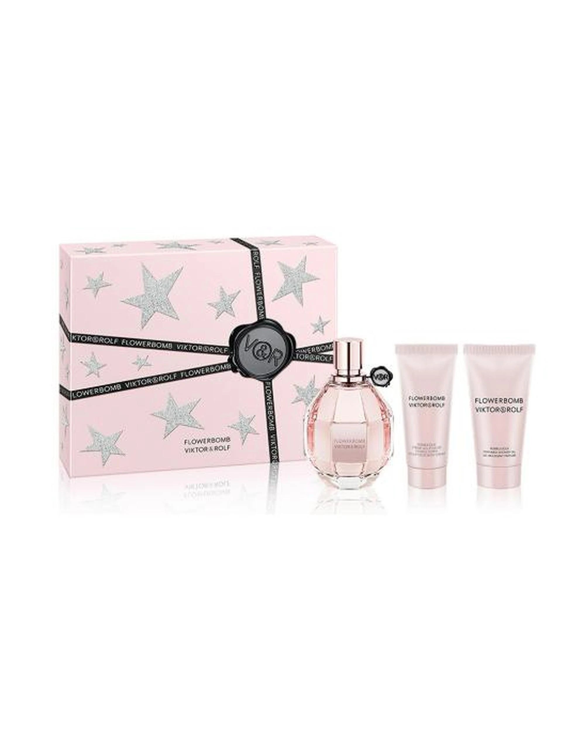 1 Viktor & Rolf Flowerbomb 3 Piece 100ml Eau De Parfum, 1 of 1