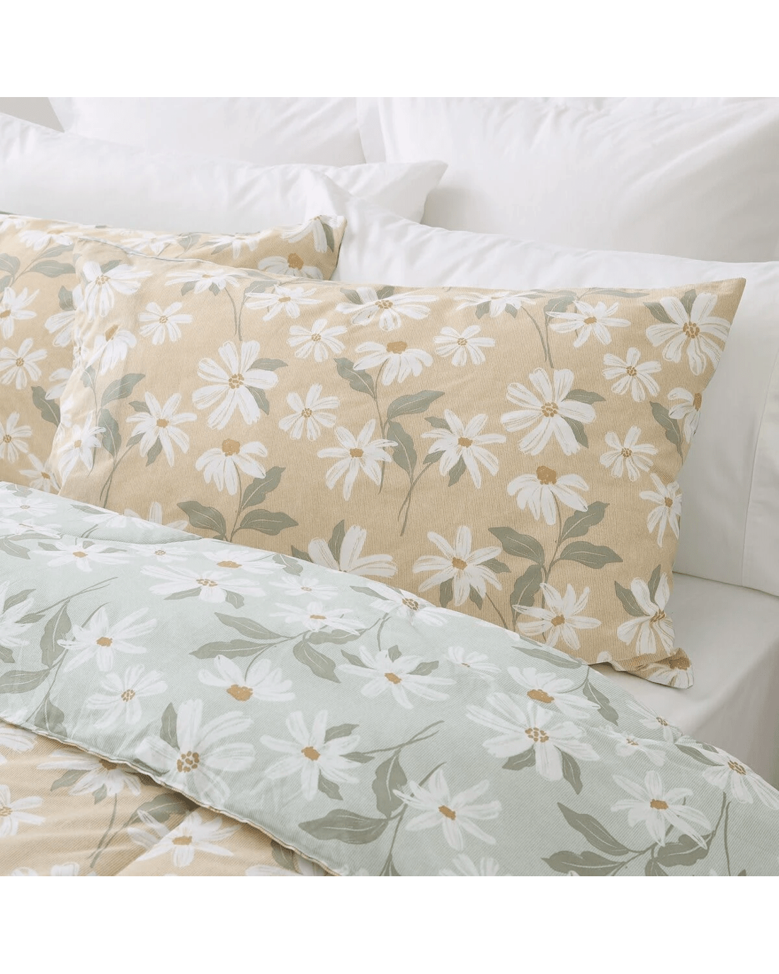 3 Talia Cotton Rich Reversible Comforter Set - Queen Bed, 3 of 7