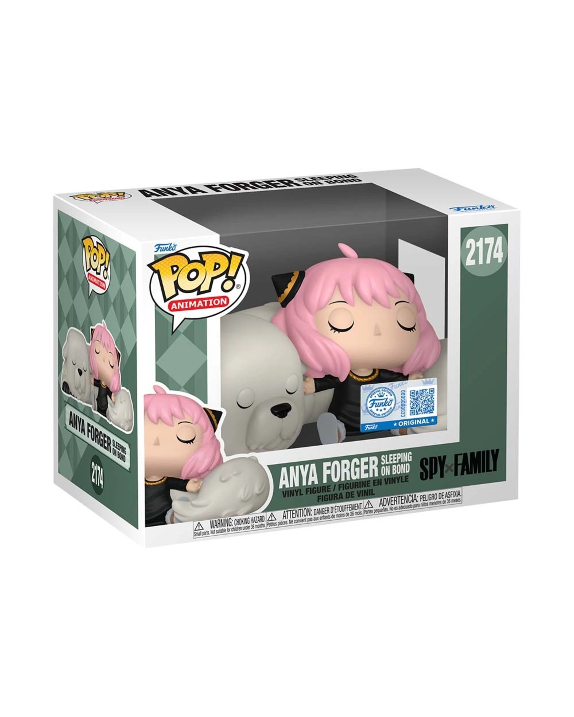 2 Spy x Family - Anya Sleeping on Bond Premium Pop! Vinyl Figure, 2 of 2