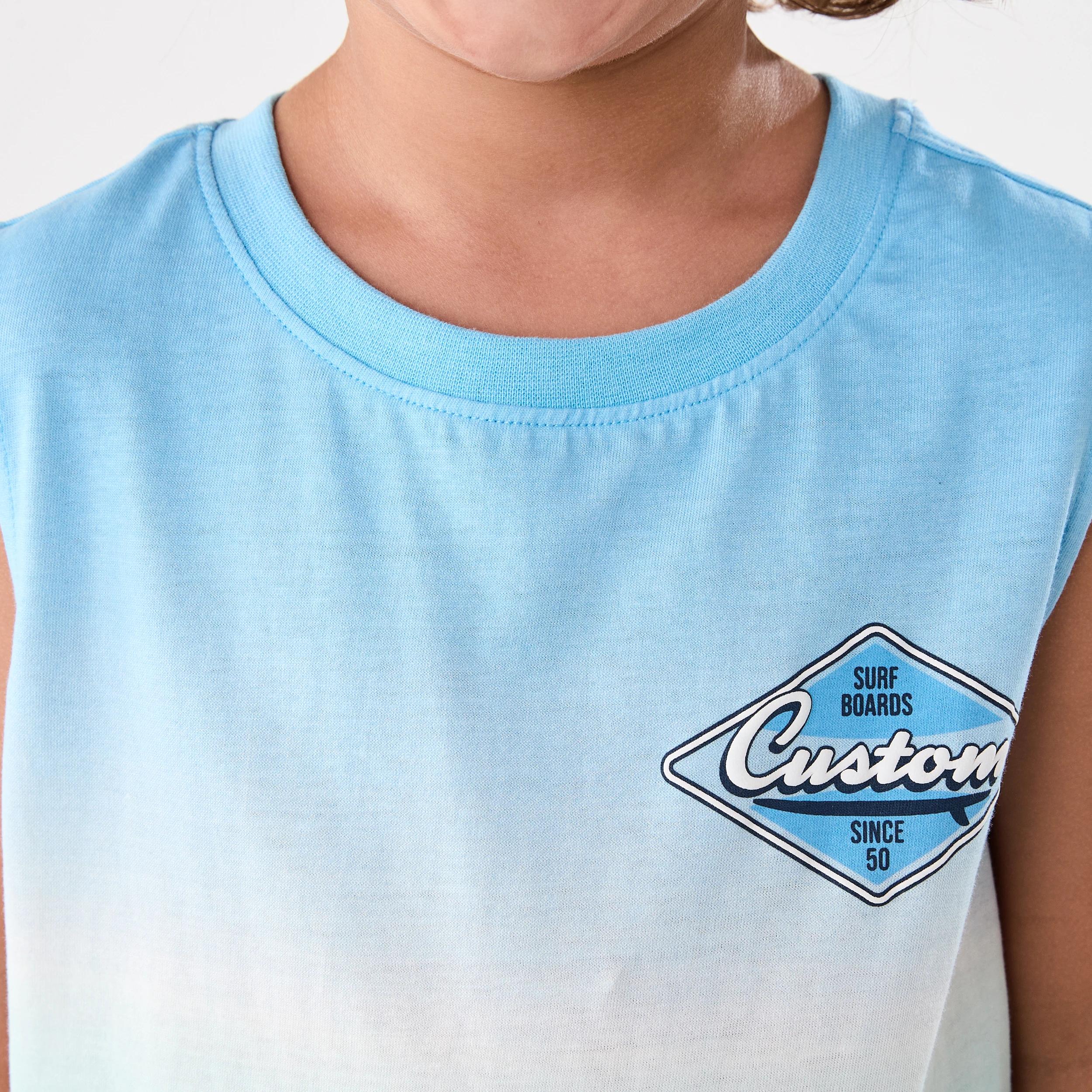 4 Oversized Print Tank Ombre Surf, 4 of 7