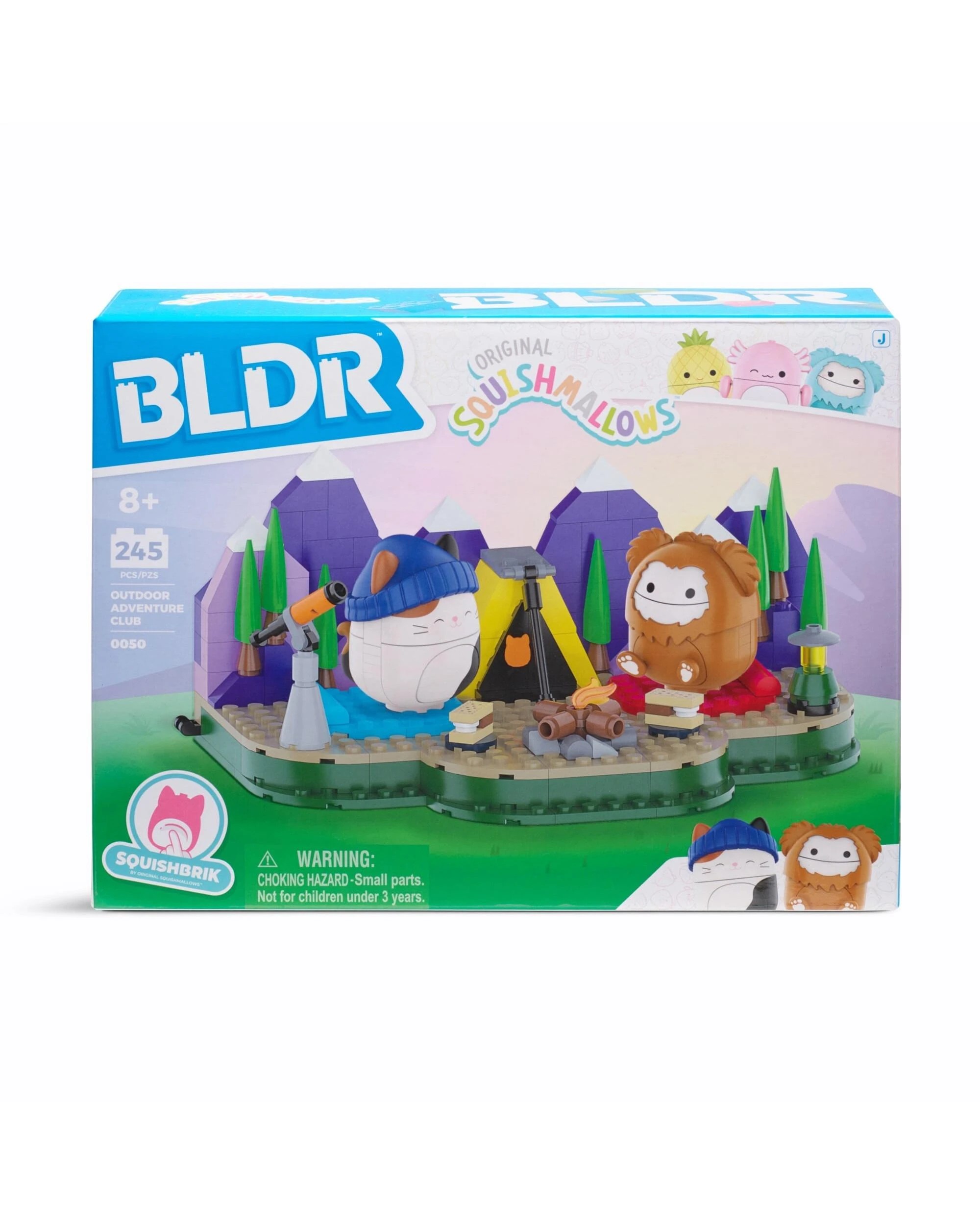1 Squishmallows BLDR Outdoor Adventure Club Building Set, 1 of 10