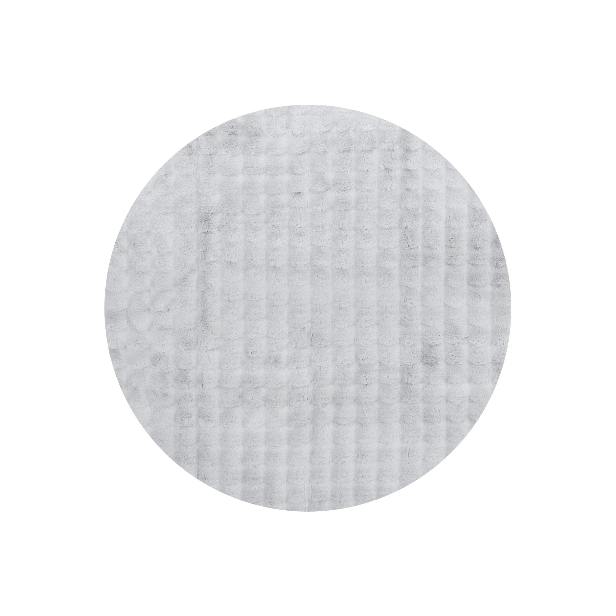 1 Common Ground Rugs PureForm 57 150x150cm - Silver, 1 of 8