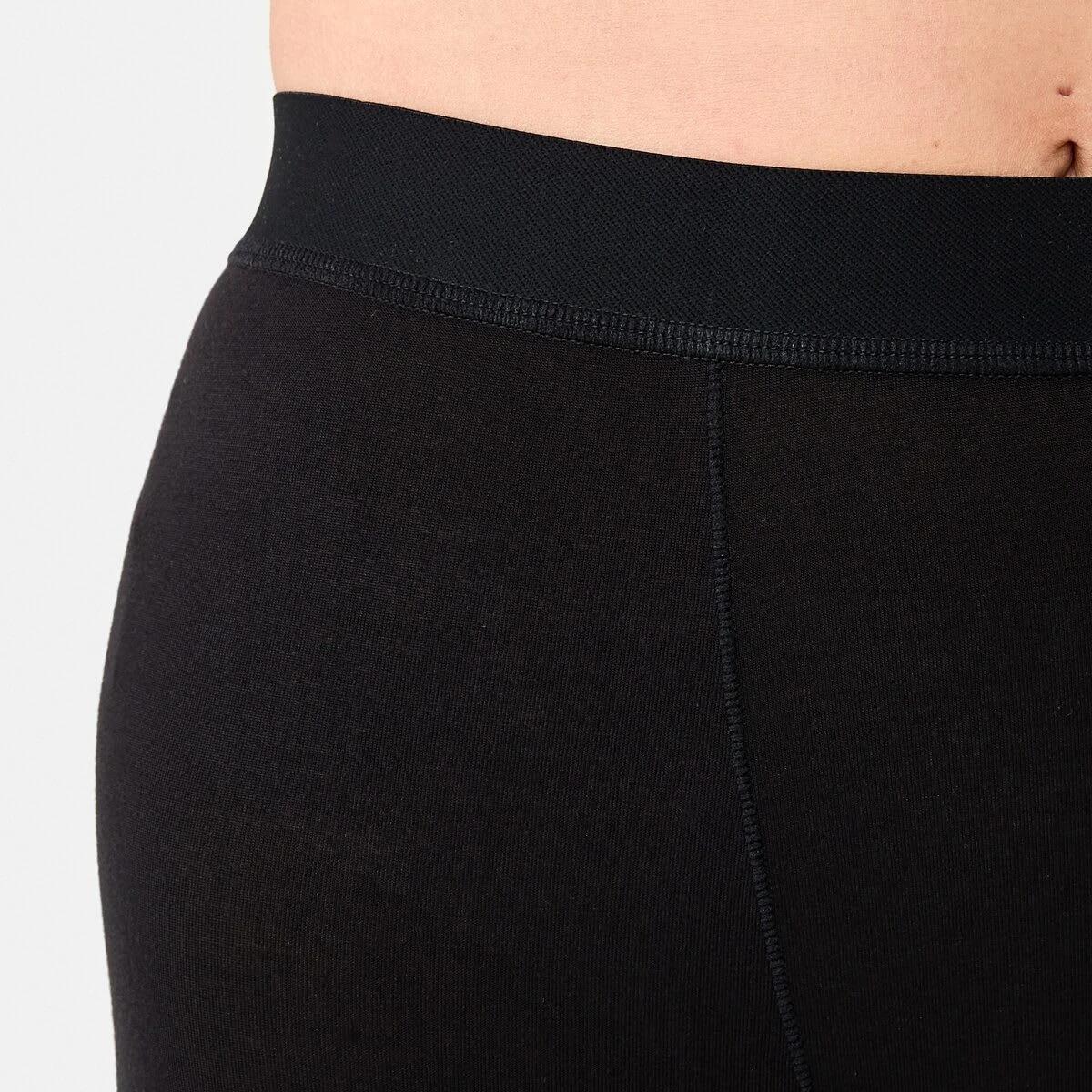 6 2 Pack Bamboo Longline Boyshorts BLACK, BLACK, 6 of 6