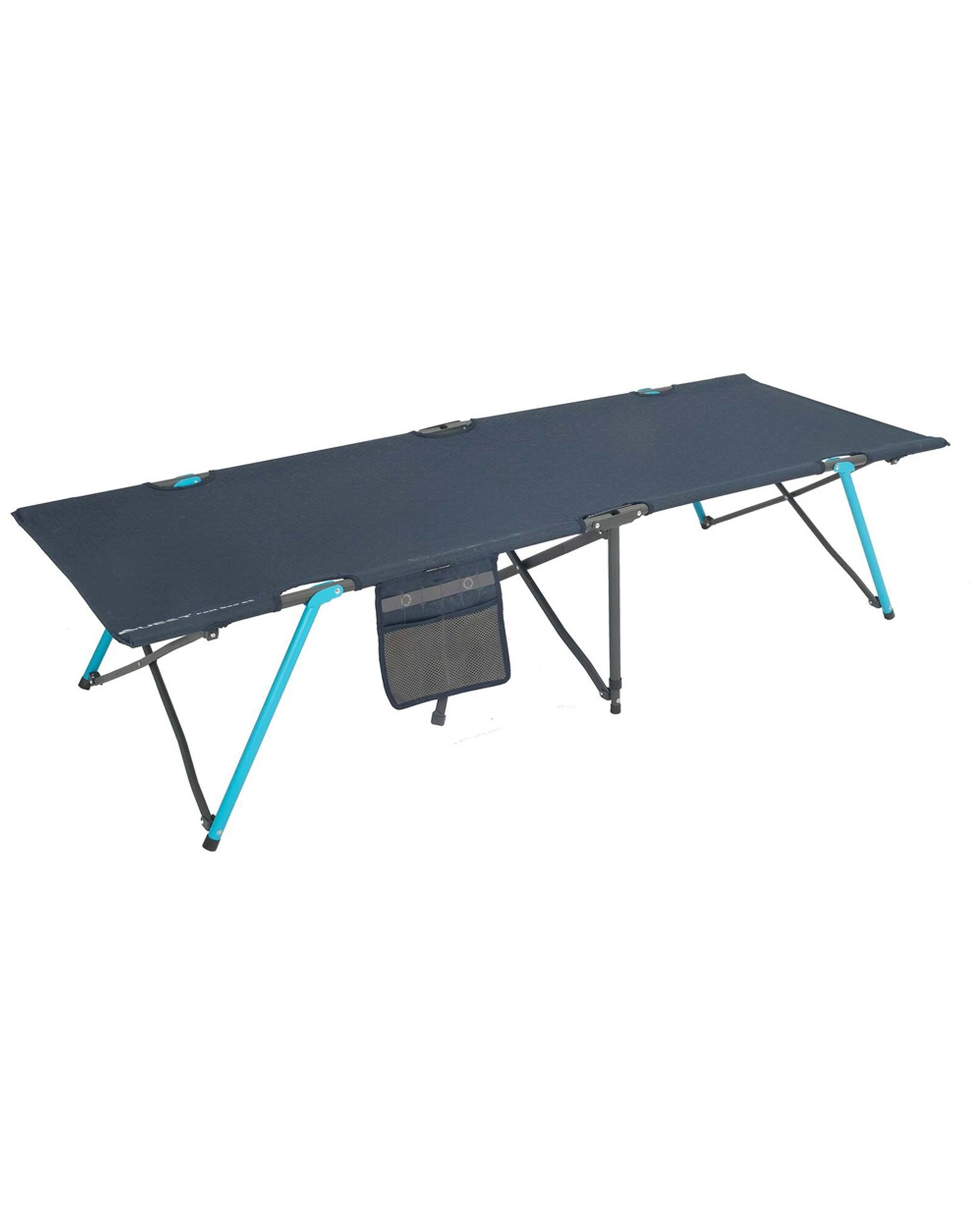1 Quest Outdoors Steel Frame Fast Bed 65 Camp Stretcher Quick Setup Portable - Blue, 1 of 1