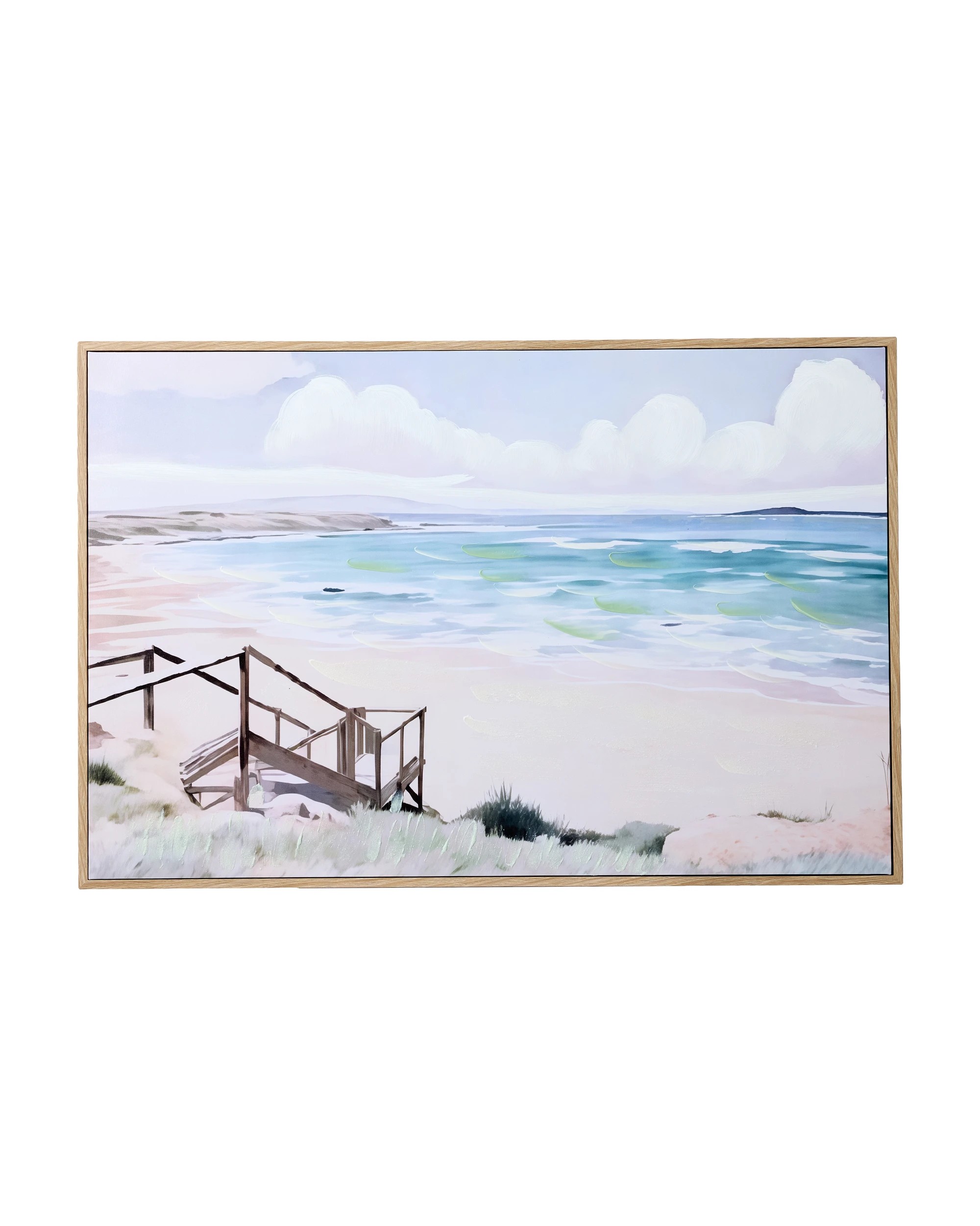 1 The Coast Framed Canvas - 60cm x 90cm, 1 of 5