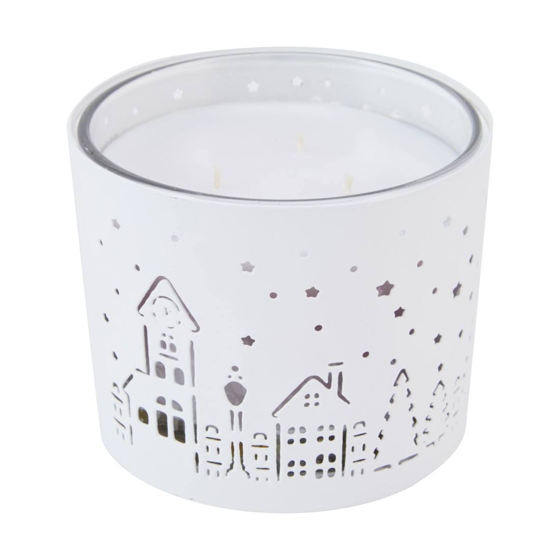 2 Christmas Festive Scene Candle, 2 of 4