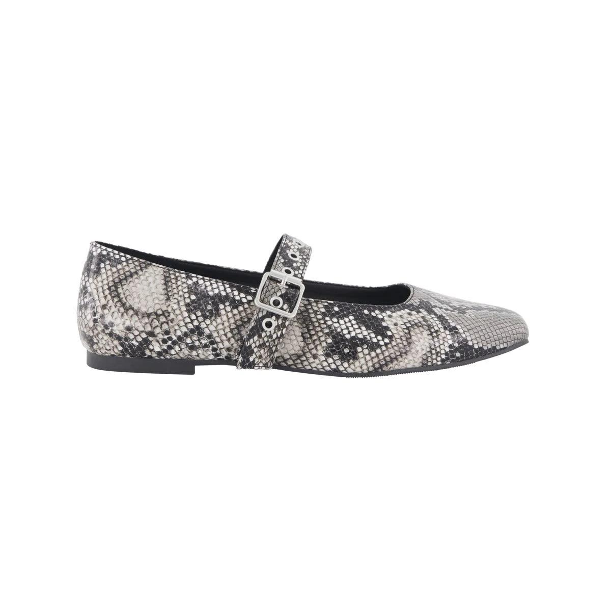 1 Eyelet Strap Ballet Flats Snake, 1 of 3