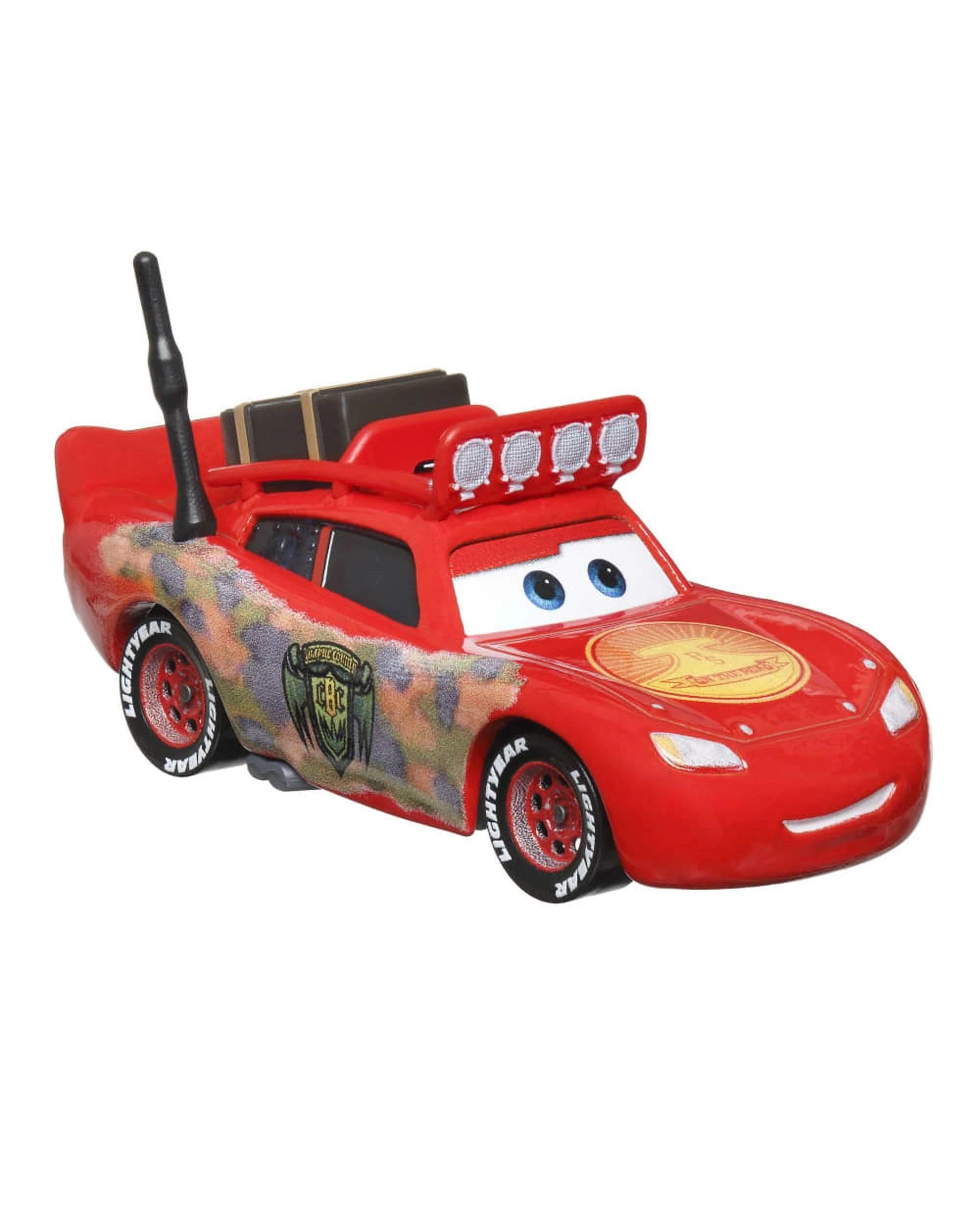2 Disney Pixar Cars On The Road Cryptid Buster Lightning McQueen Diecast Car, 2 of 4