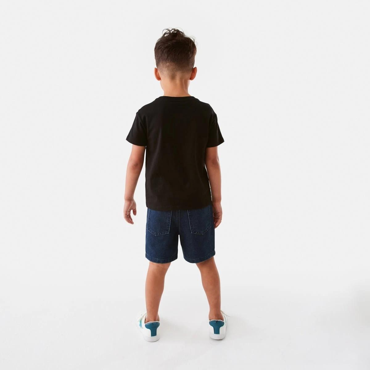 6 Chest Print T-shirt Blk Extrem, 6 of 8