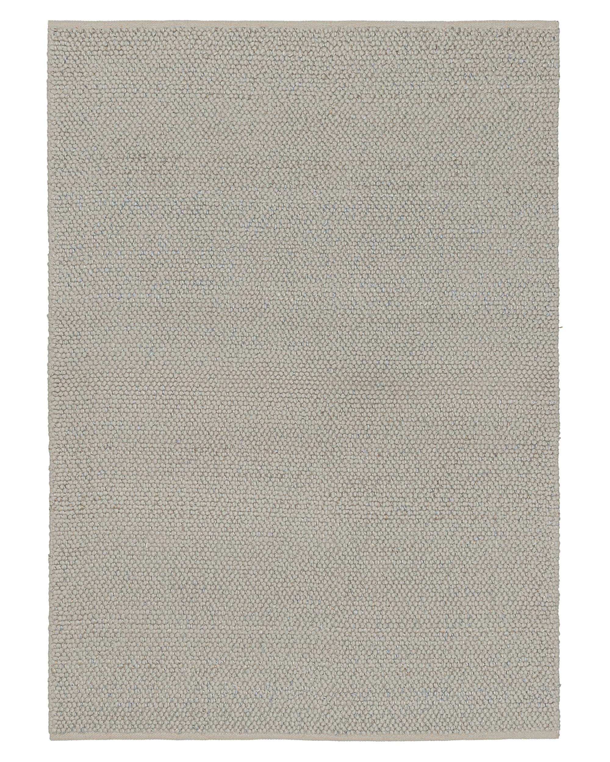 1 Loopsie Marfa Pebble Loop Wool Rug-230cm x 160cm - Silver, 1 of 7