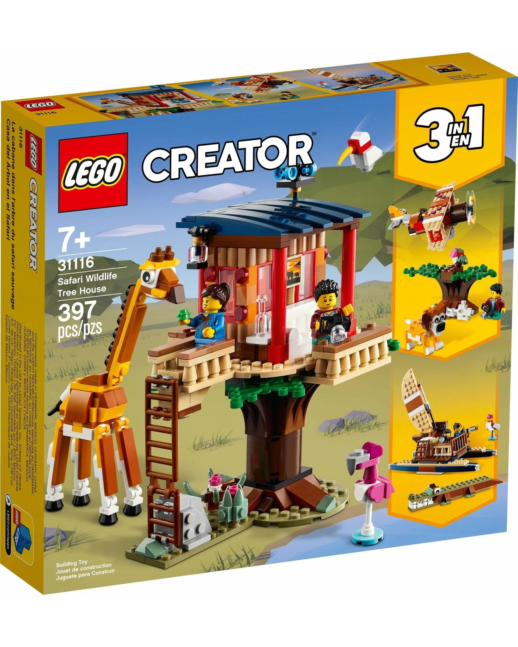 1 LEGO Creator 31116 Safari Wildfire Tree House, 1 of 5
