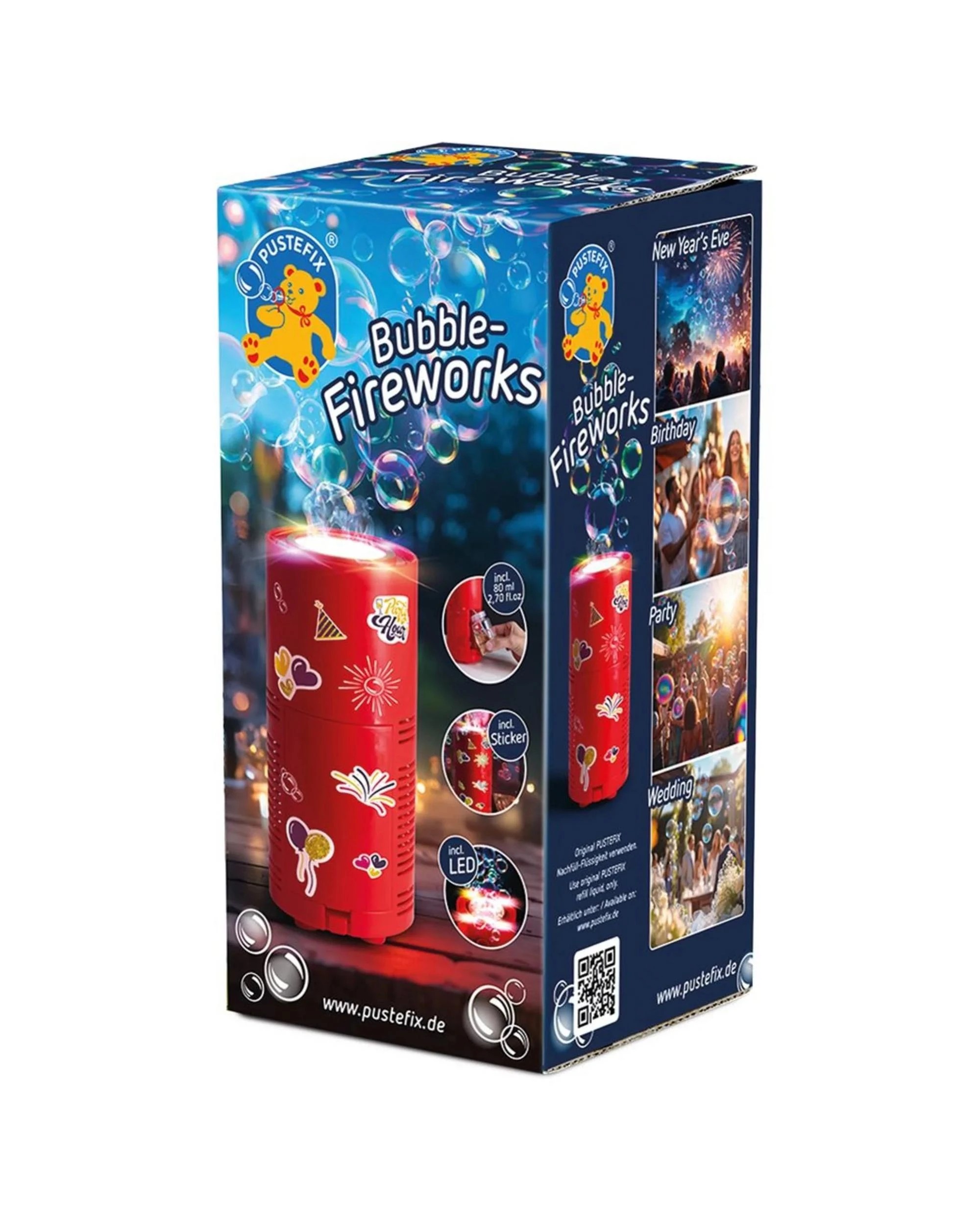 1 Pustefix Bubble Fireworks Bubble Machine, 1 of 5