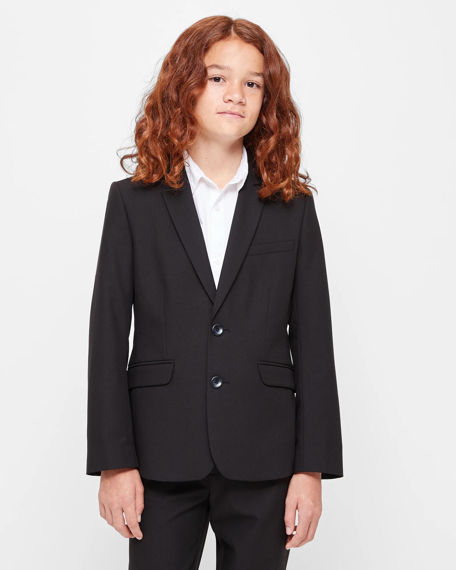 1 Target Youth Boys Suiting Jacket BLACK, 1 of 5