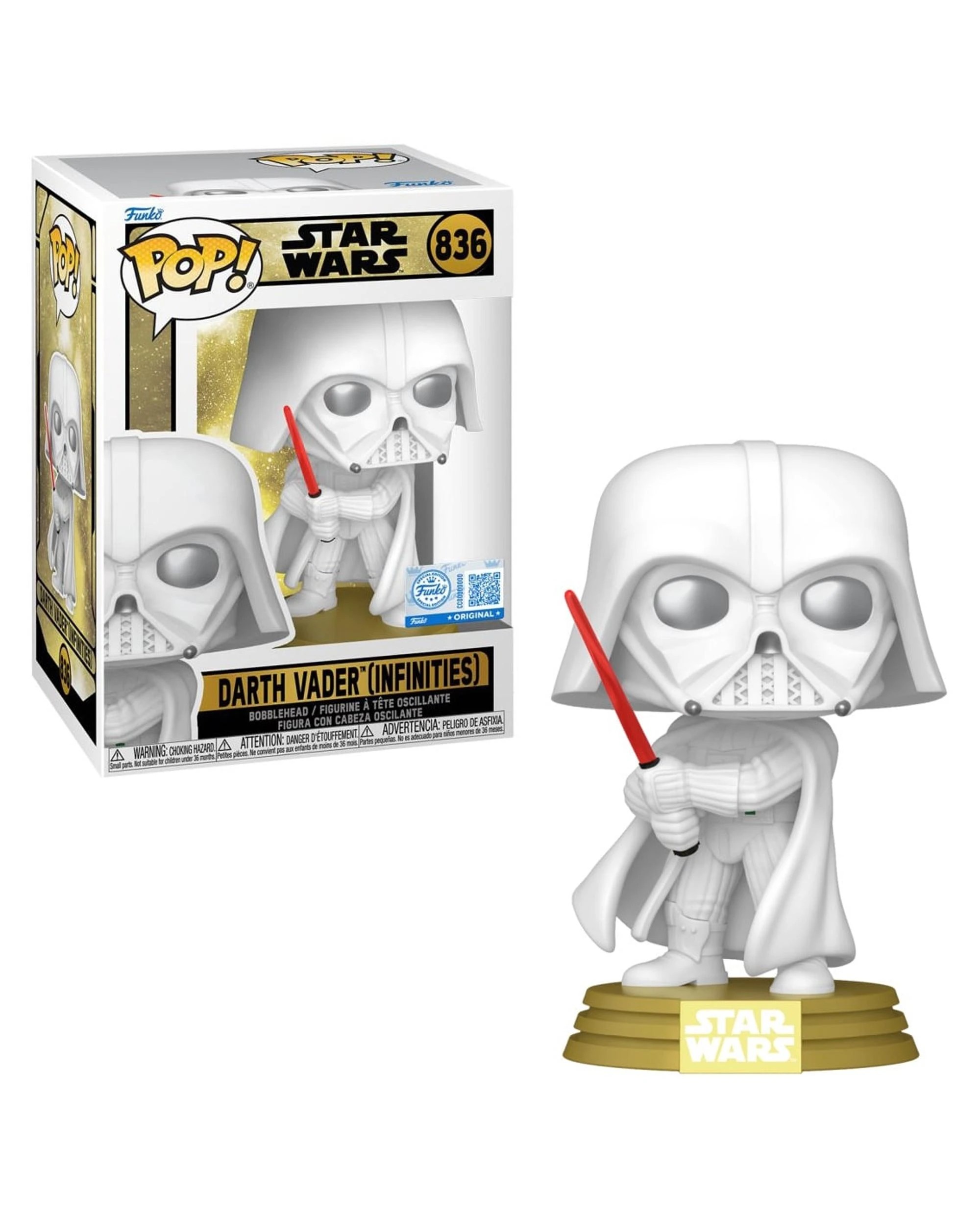 1 Star Wars Darth Vader - Infinities -  Funko POP! Vinyl - Multi, 1 of 3