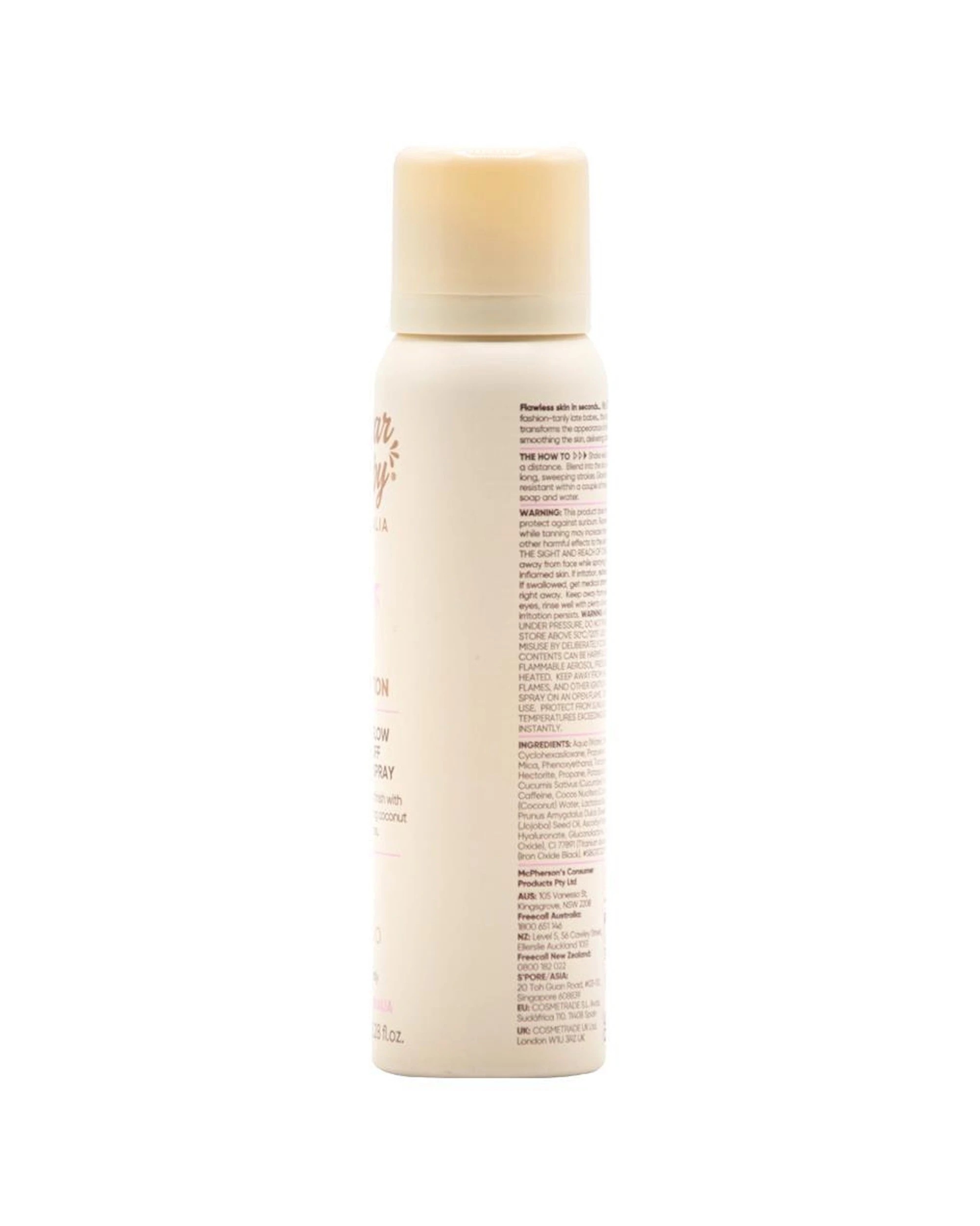 4 Sugar Baby 6PK Glowtion Instant Glow Wash Off Bronzing Spray 97ml - Beige, 4 of 5