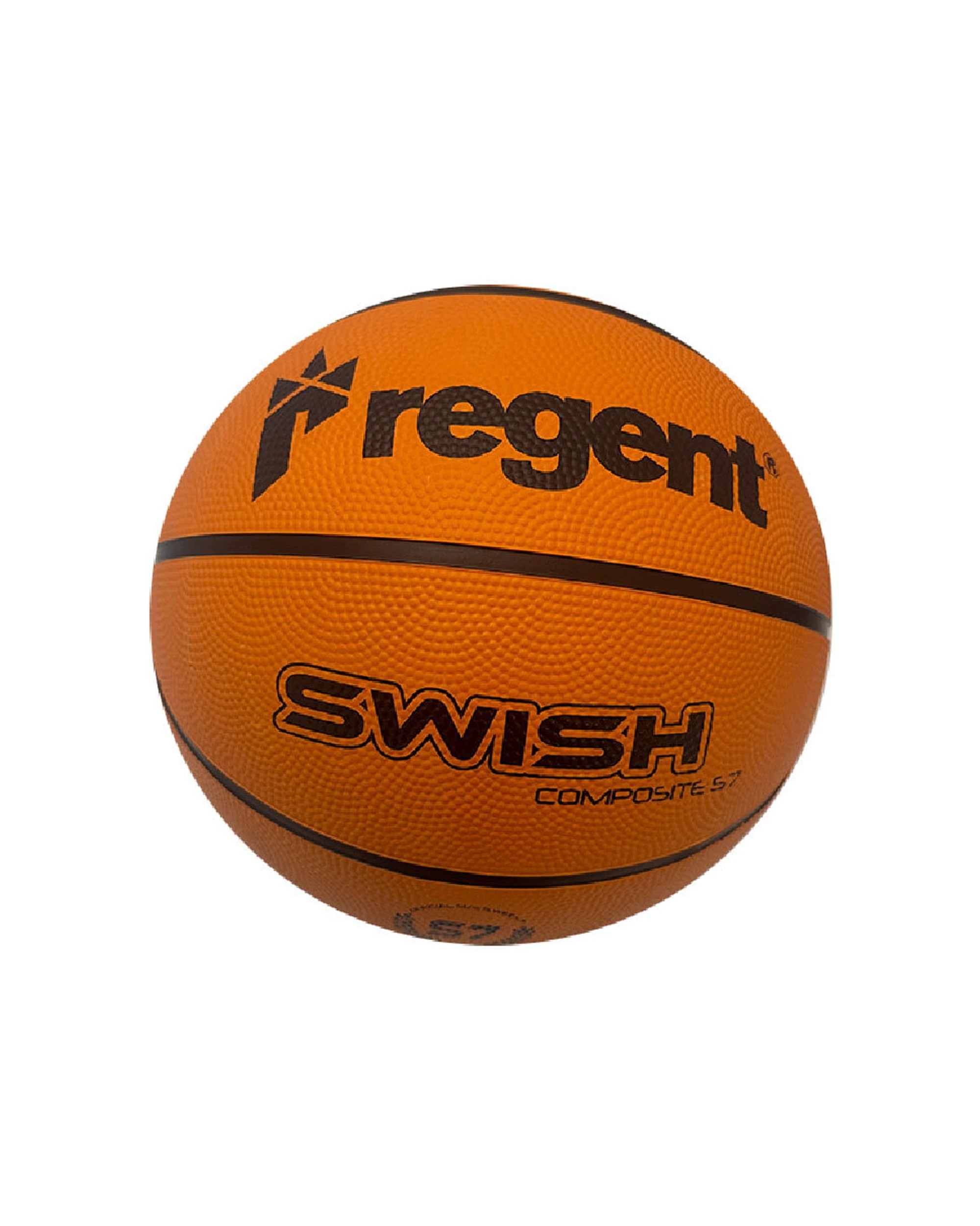 1 Regent Swish Basketball Indoor Outdoor Kids Children Toy Size 7 - Orange, 1 of 1