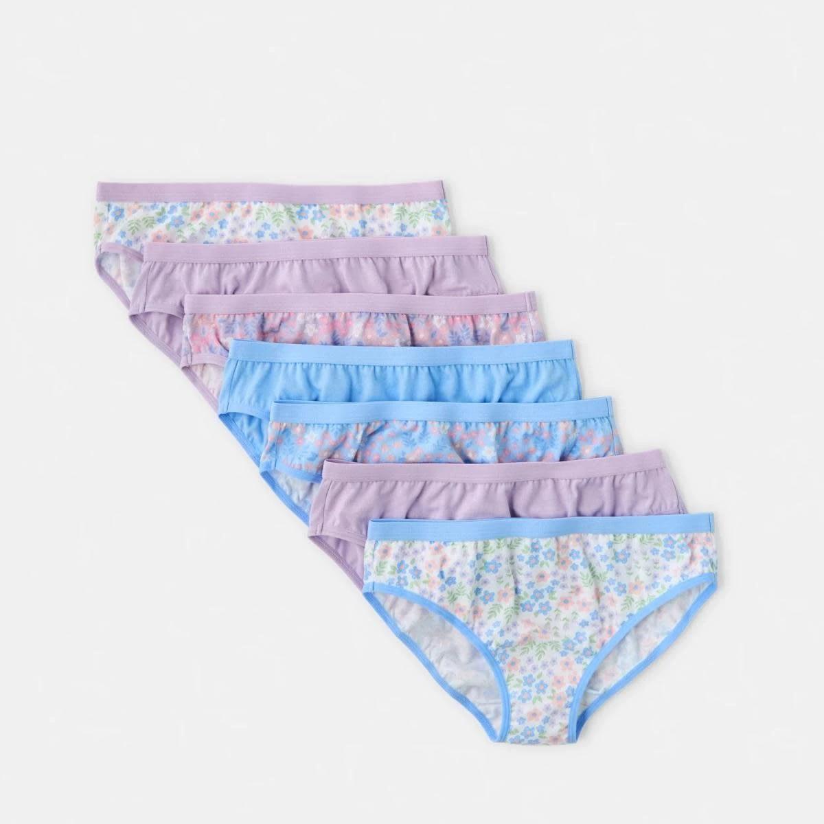 1 7 Pack Print Briefs DITSY FLORAL, 1 of 10