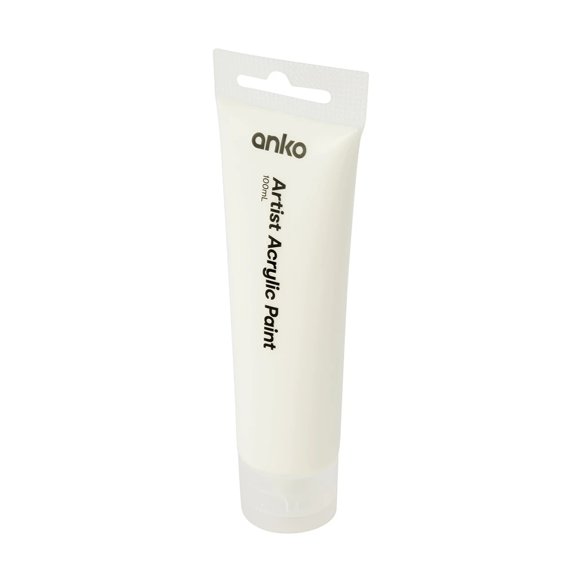 4 100ml Artist Acrylic Paint - White, 4 of 6