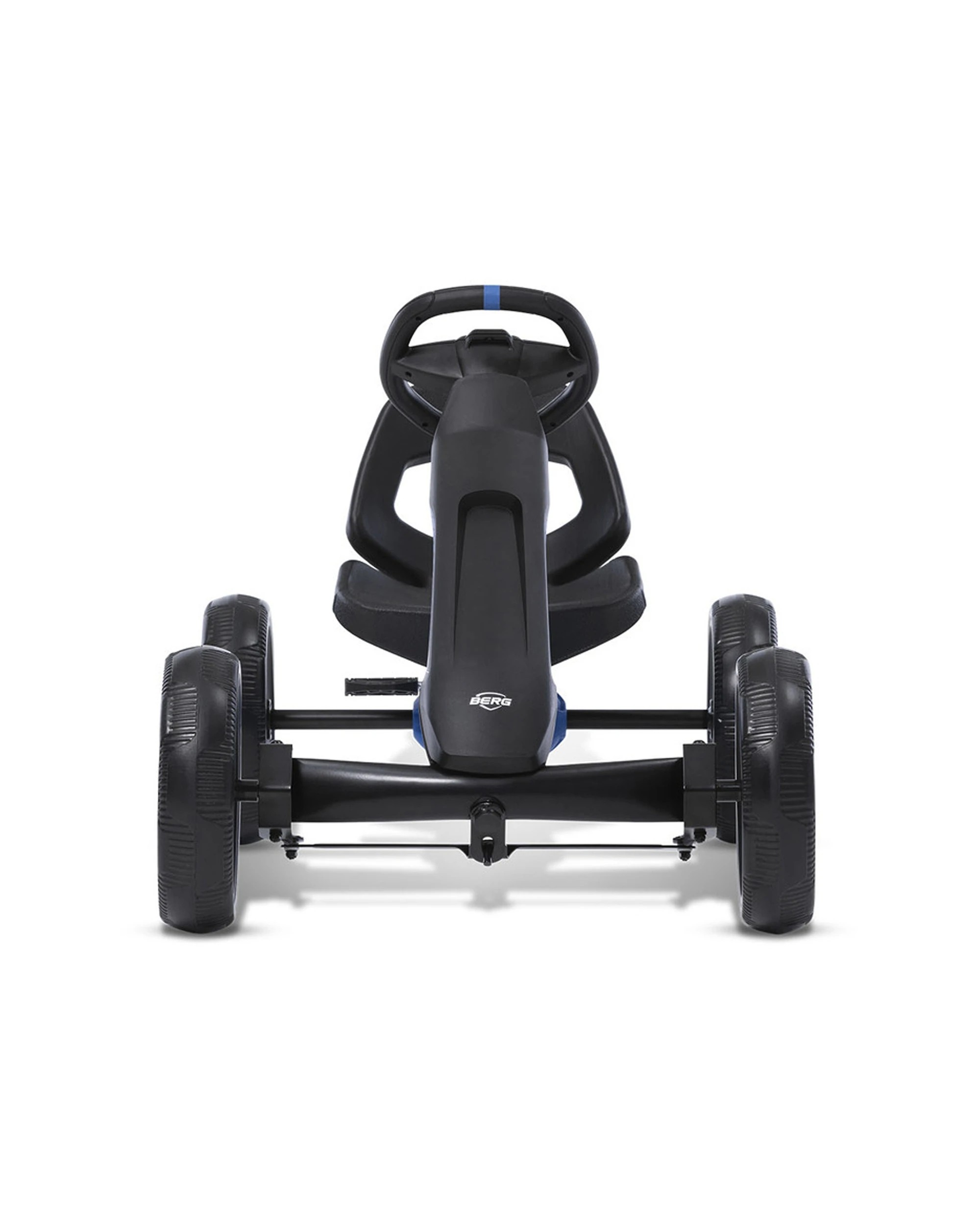 4 Berg Reppy Roadster Pedal Go Kart For Kids Blue Black Lightweight Safe Ride - Blue, 4 of 5