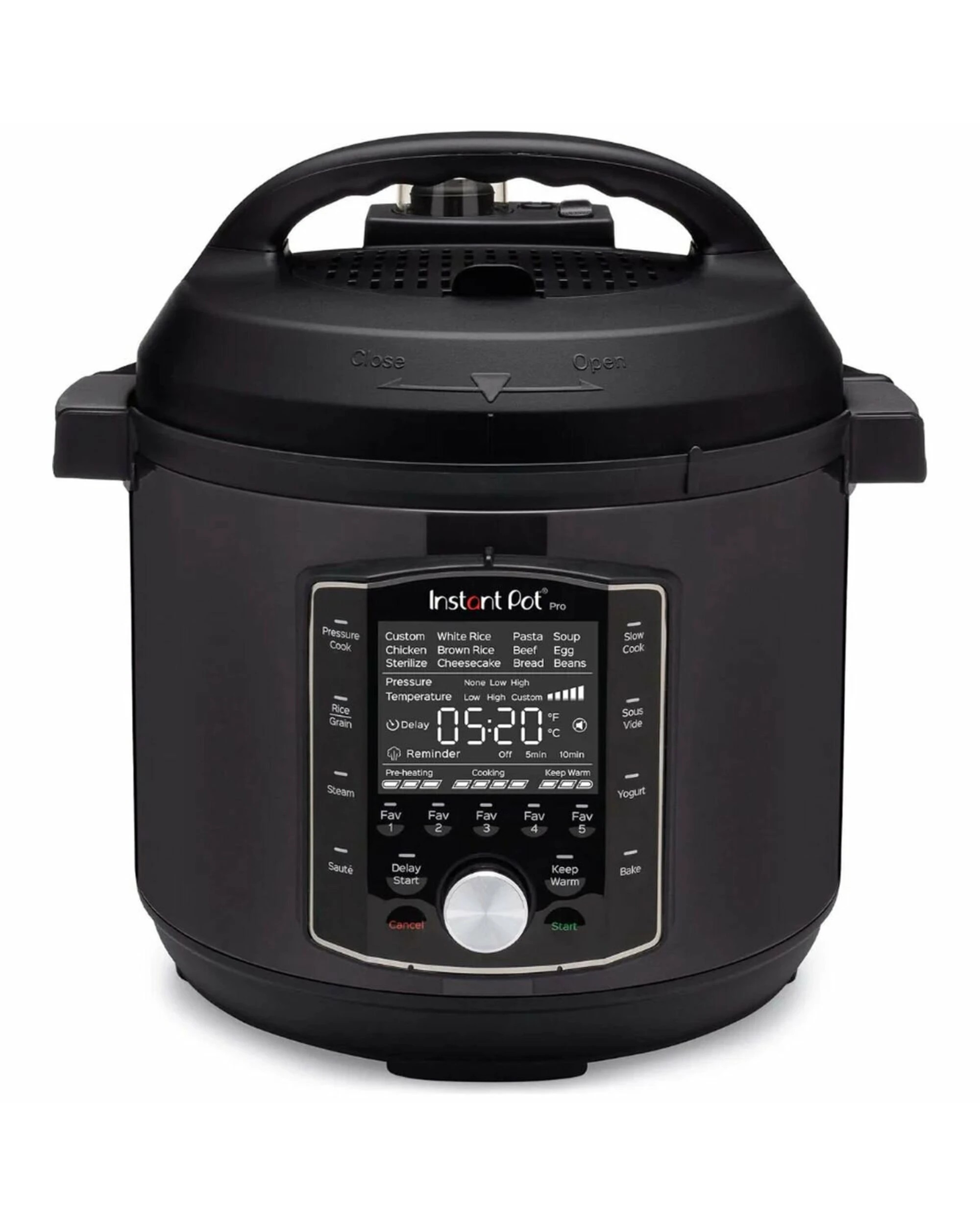 1 Instant Pot 8Ltr Pro Multi-Cooker-Black, 1 of 5