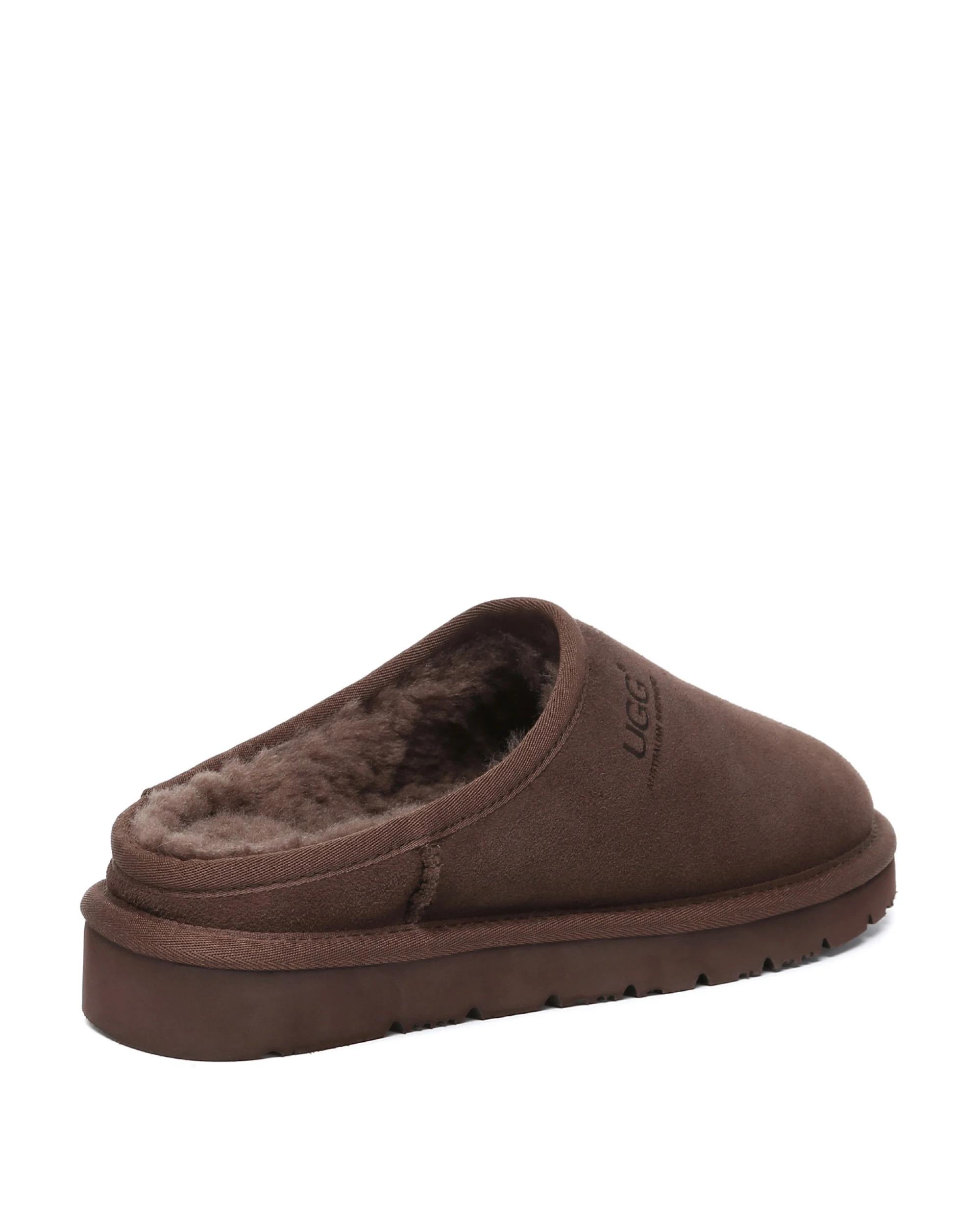3 Australian Shepherd UGG Unisex Nano Classic Slippers MOCHA, 3 of 5