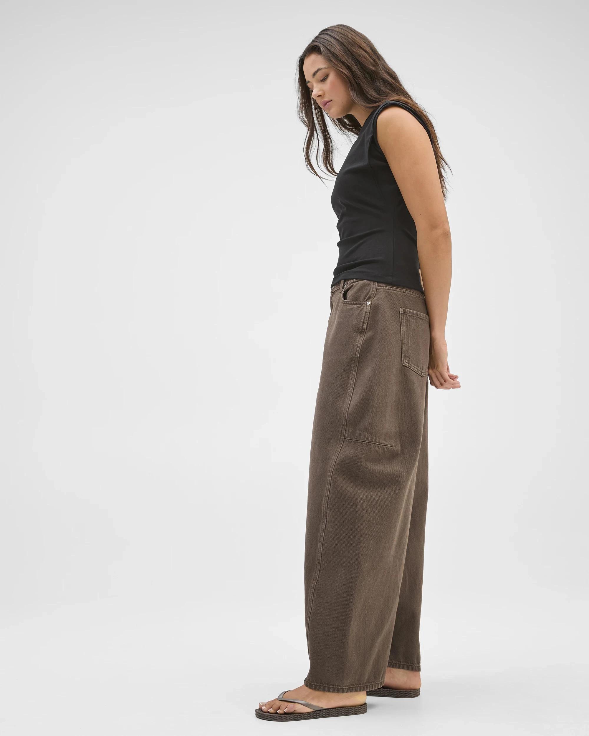 4 Lily Loves Horseshoe Leg Jeans CHOCOLATE BROWN, 4 of 6