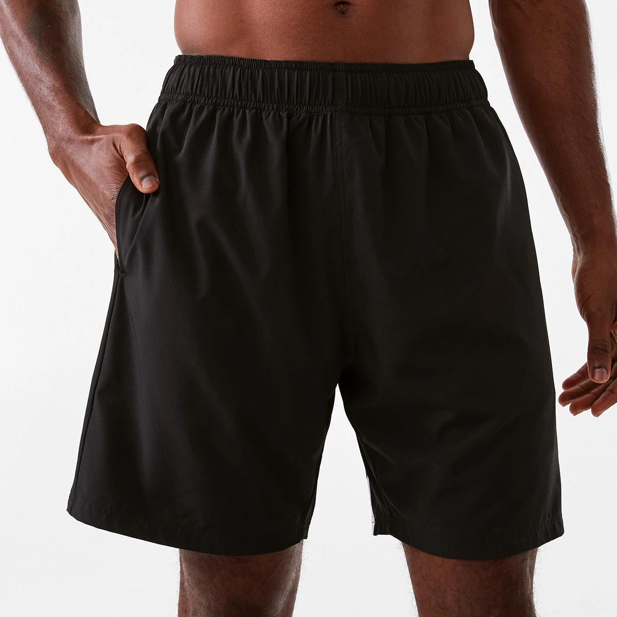 1 Everlast Mens Stretch Woven Shorts Black, 1 of 7