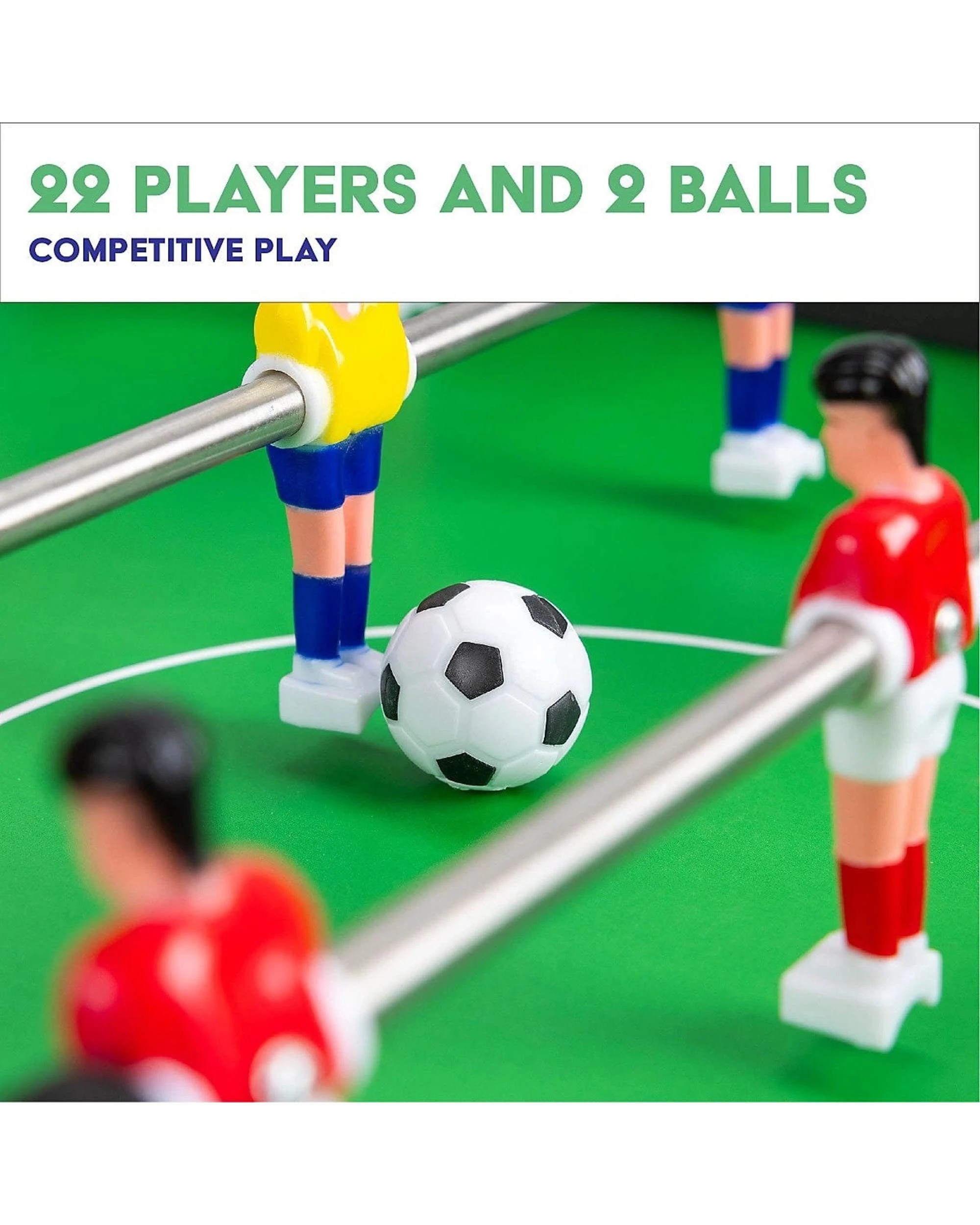 8 Power Play 3ft Football Game Table, 8 of 10