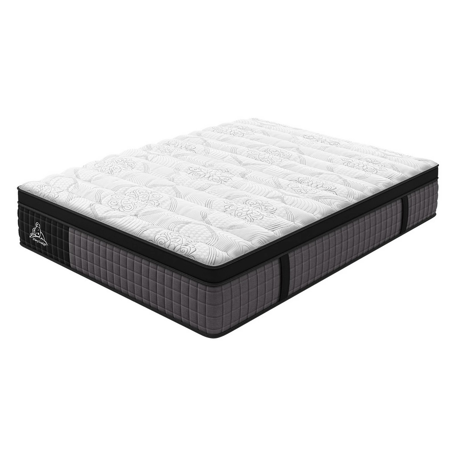 1 Starry Eucalypt Mattress Pocket Spring Latex Euro Top 34cm Aaliyah - Double Bed, 1 of 10